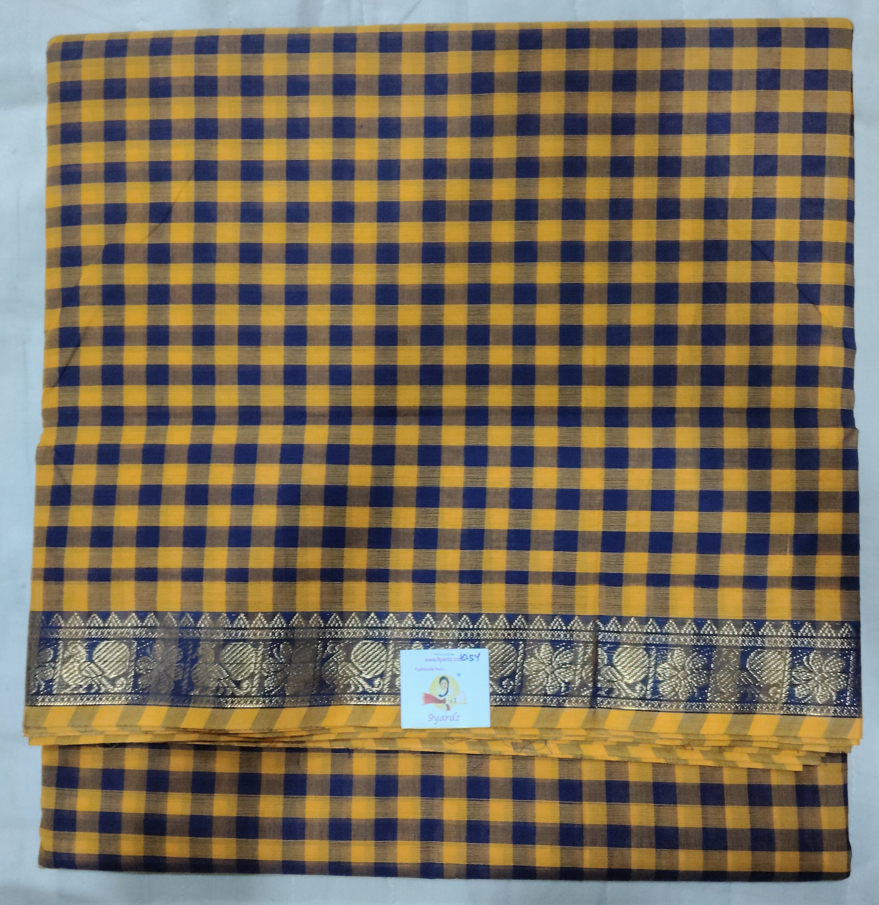 Chettinadu / Karaikudi cotton 10.5yards madisar