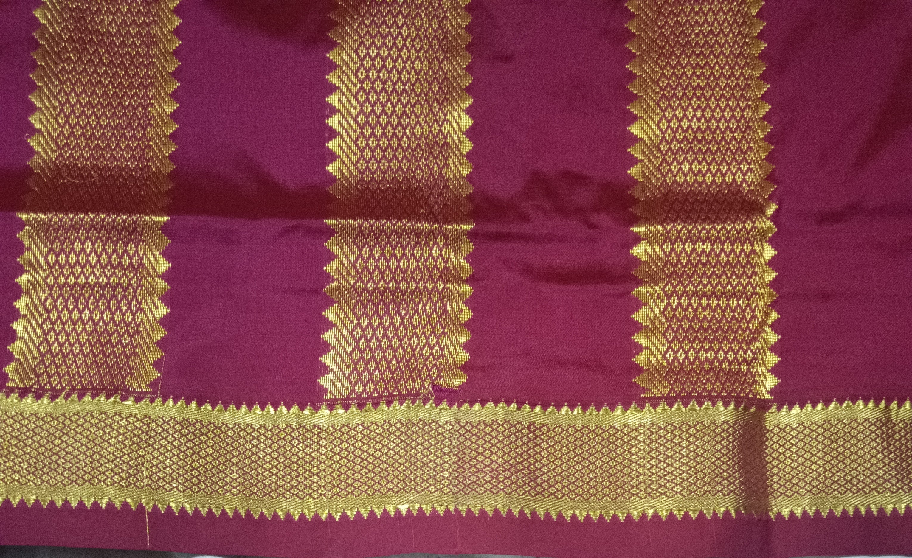 Pure silk madisar 10.5y yards