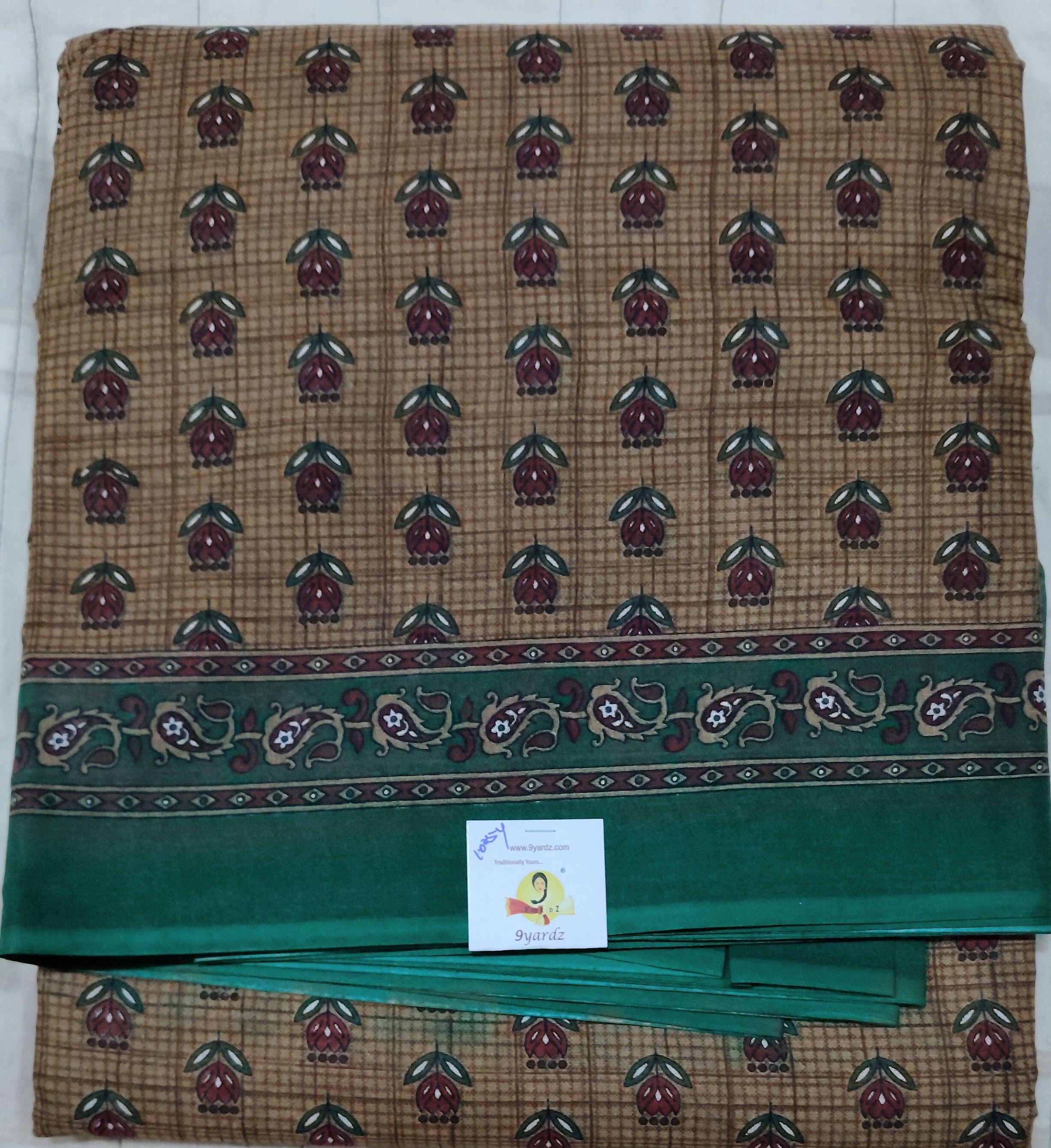 Erode cotton 10.5 yards Madisar