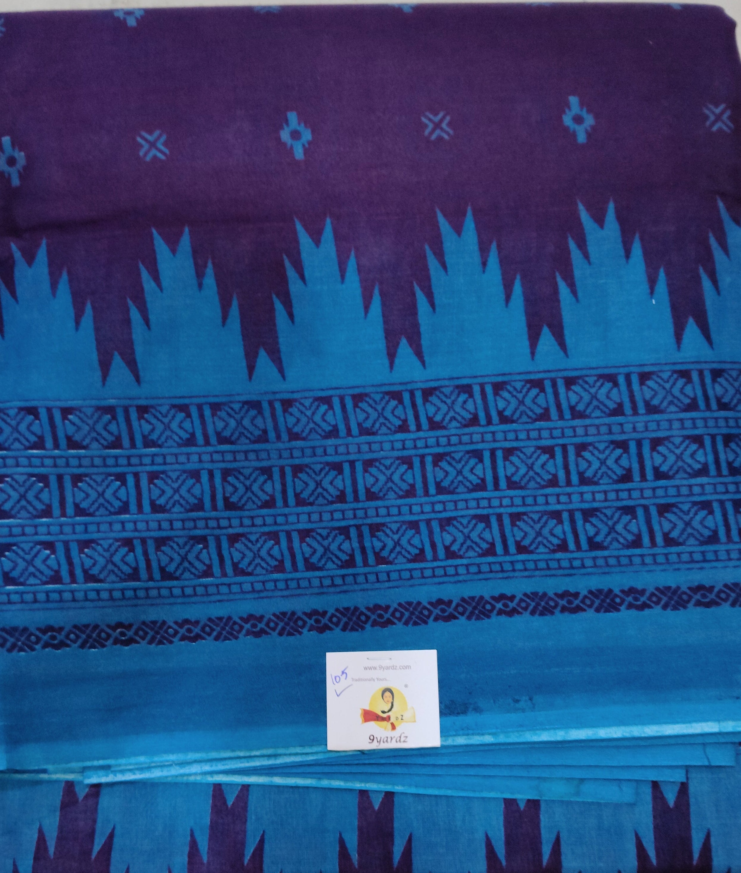 Erode cotton 10.5 yards Madisar