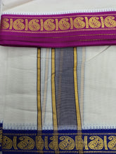 Load image into Gallery viewer, Pure cotton Muhurtham dhoti 9*5