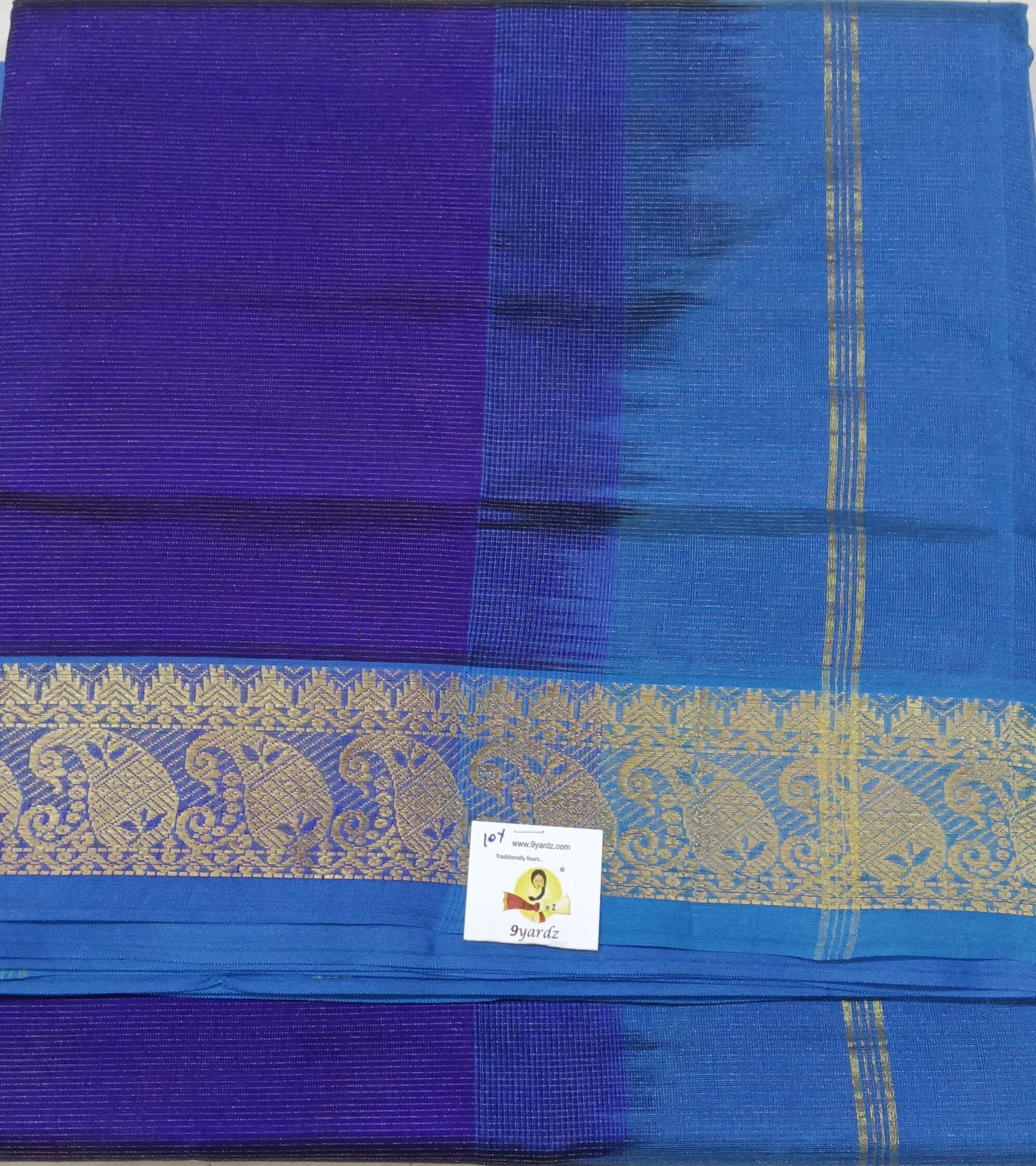 Pure silk cotton vairavoosi 10yards madisar