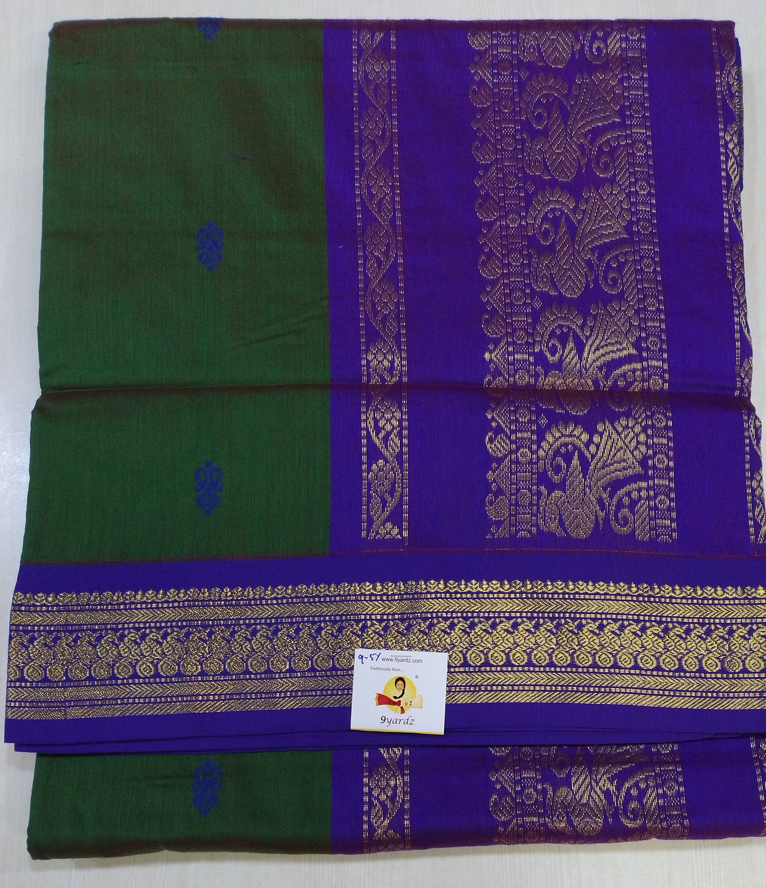 Kalyani Cotton  9.5 yardz