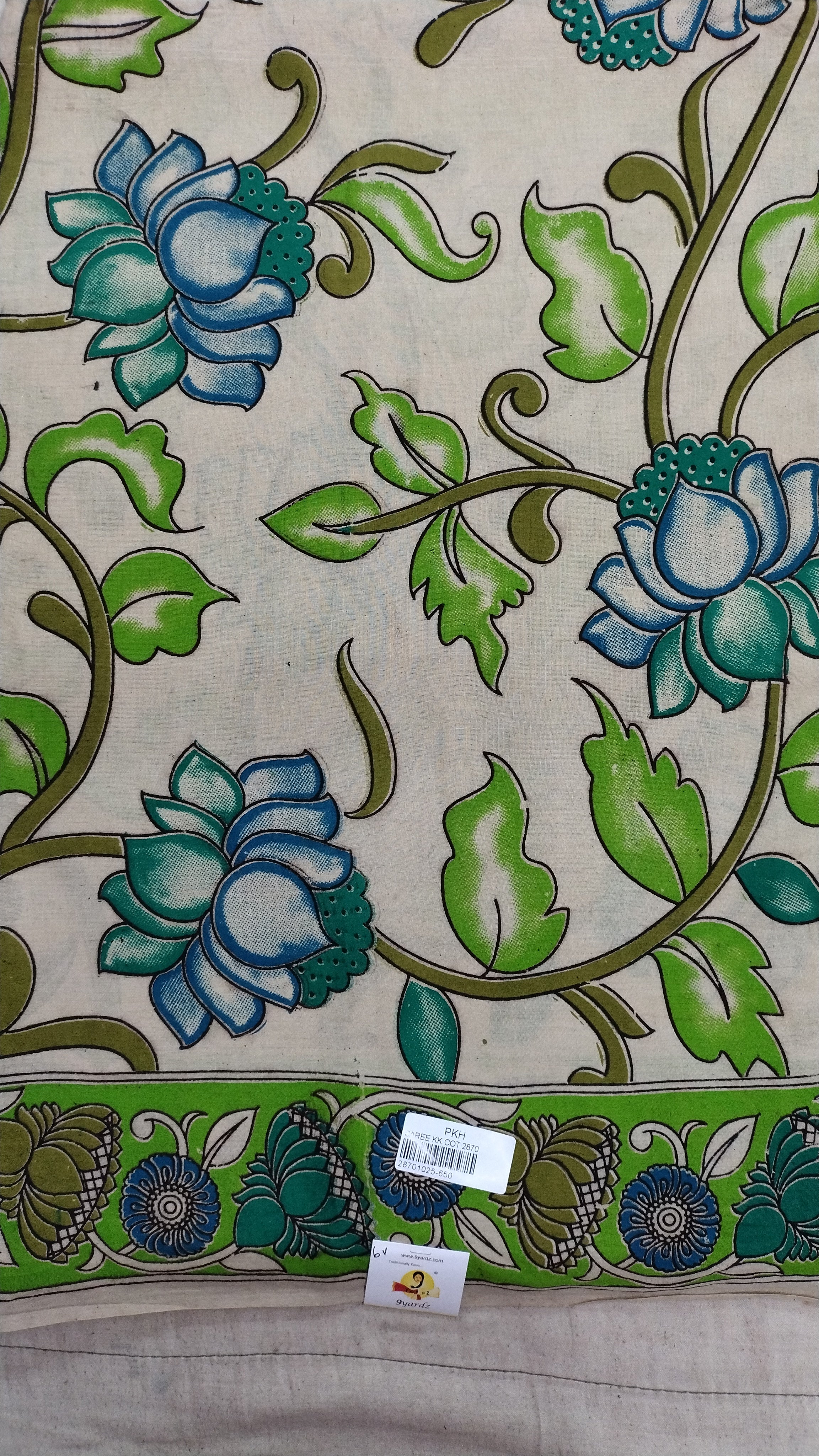 Kalamkari cotton 6yardz