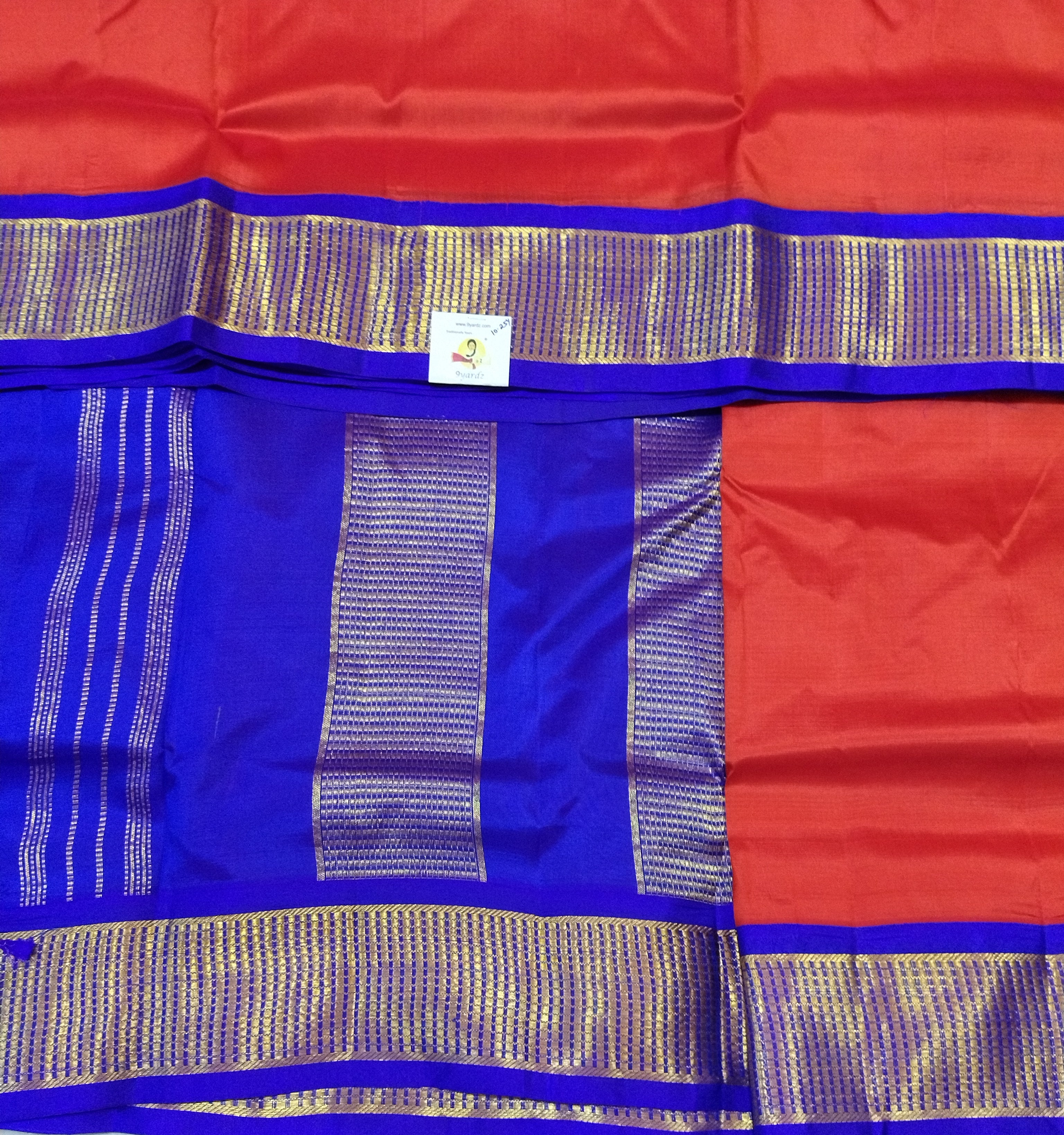 Pure silk 10.25yardz