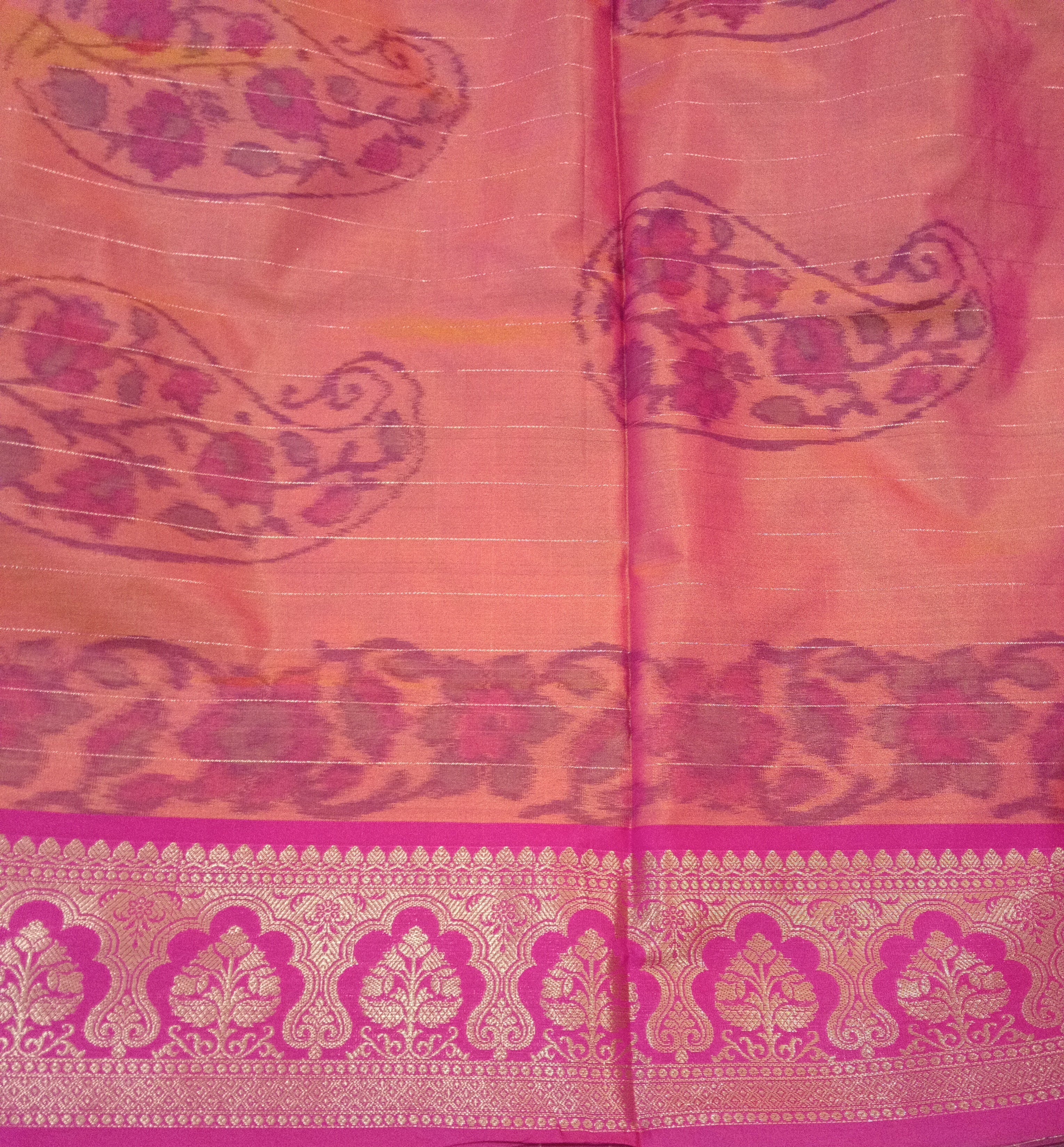 Ikkat semi silk madisar