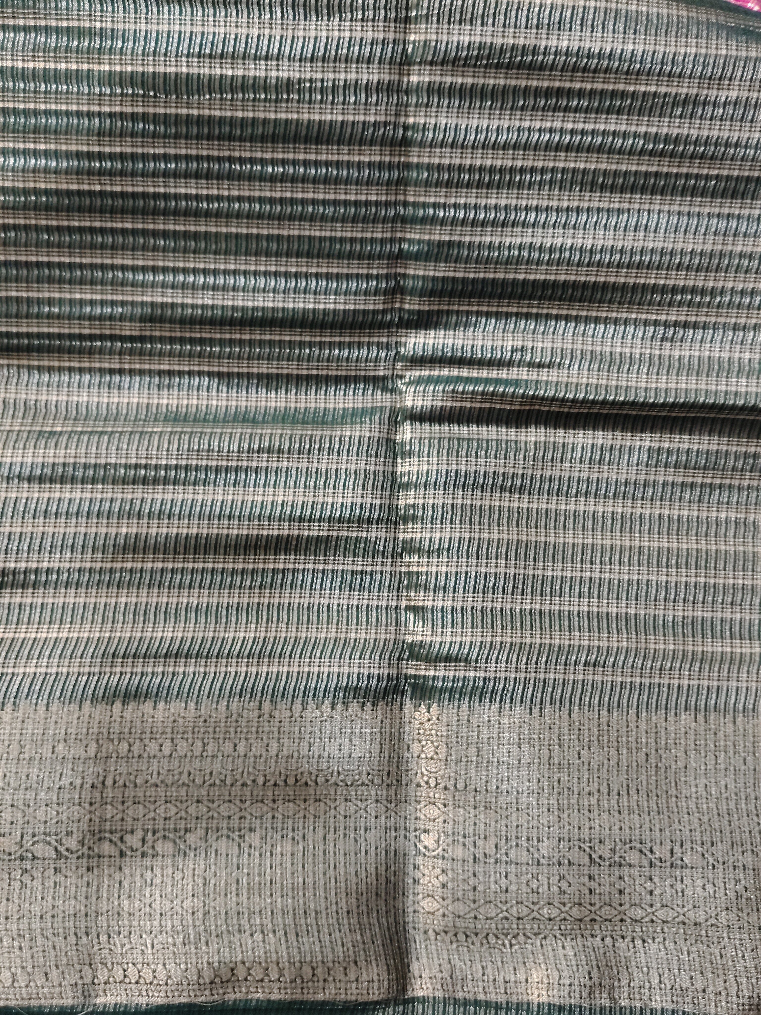 Mysore crepe silk checked (synthetic)