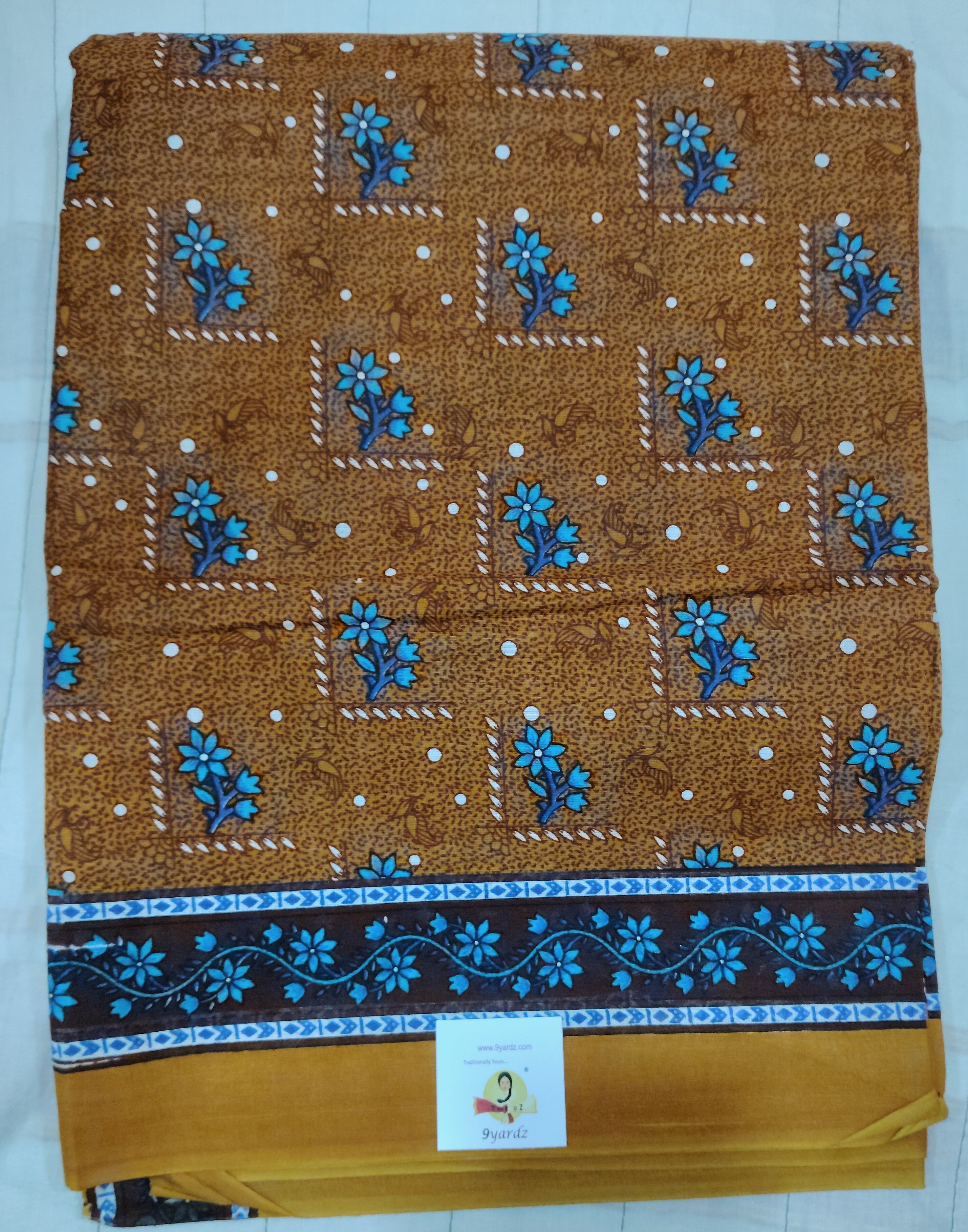 Erode cotton 10.5 yards Madisar