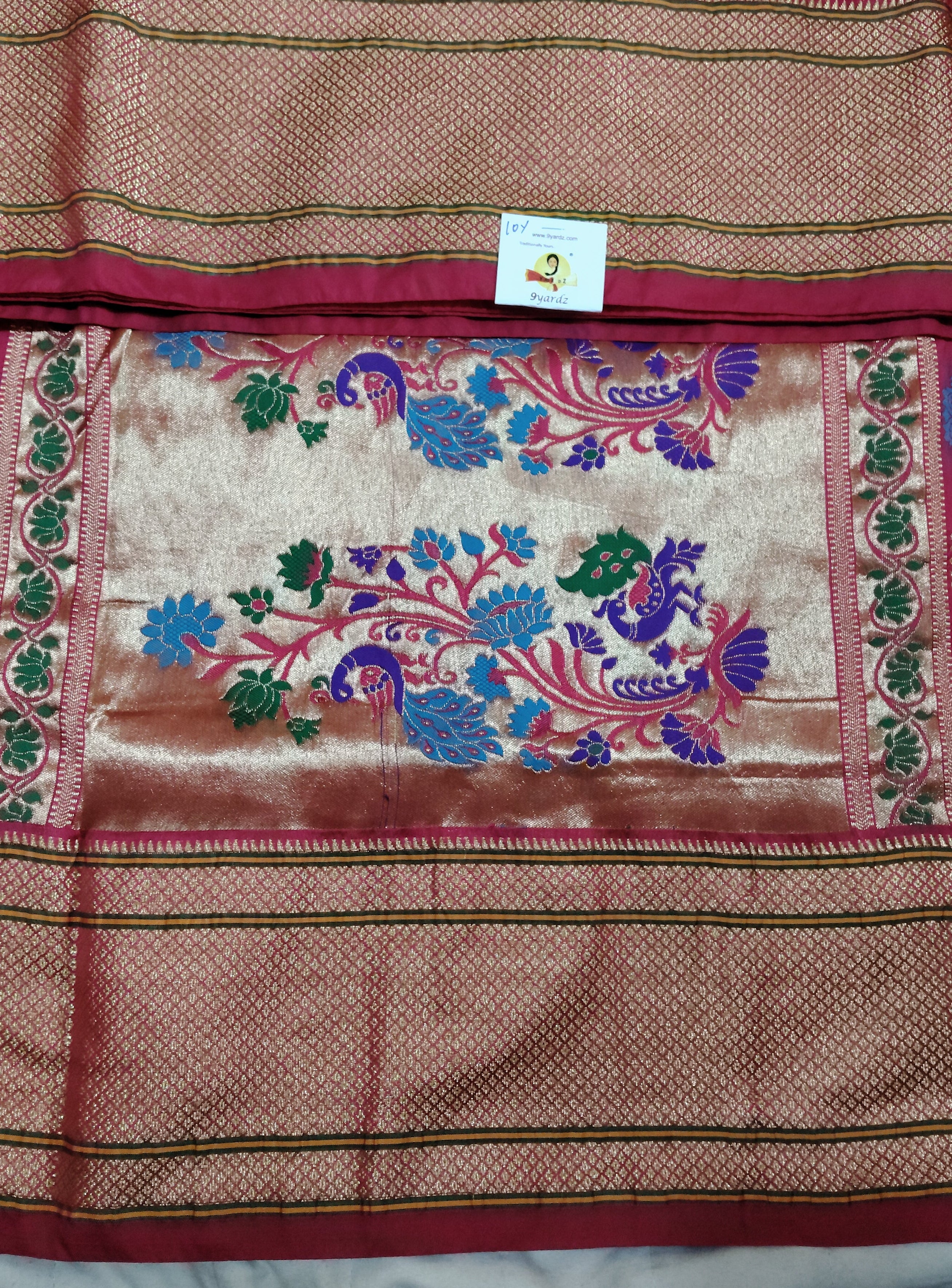 Paithani Art Silk Madisar