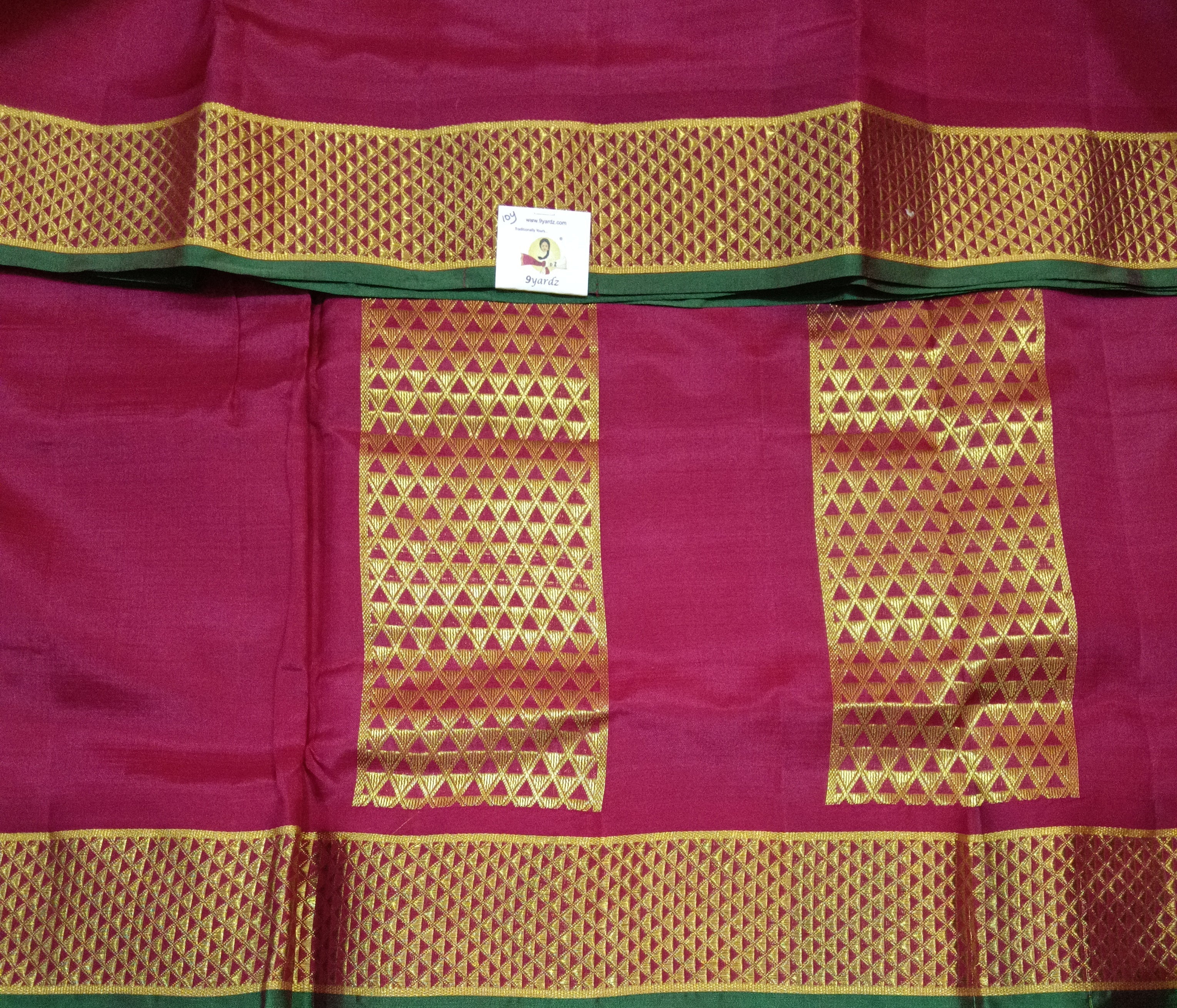 Pure silk madisar 10yardz