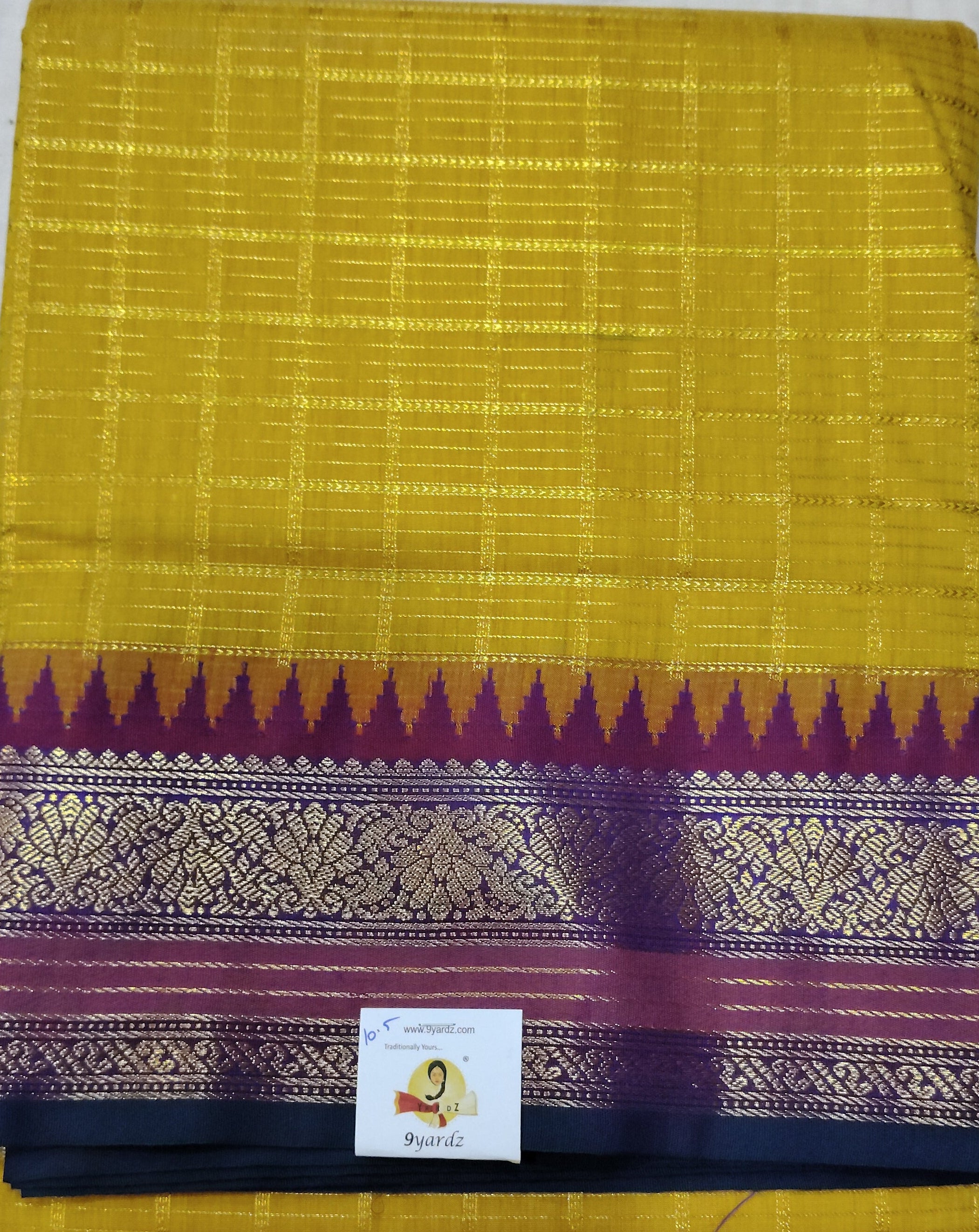 Akshaya cotton 10.25 yards madisar