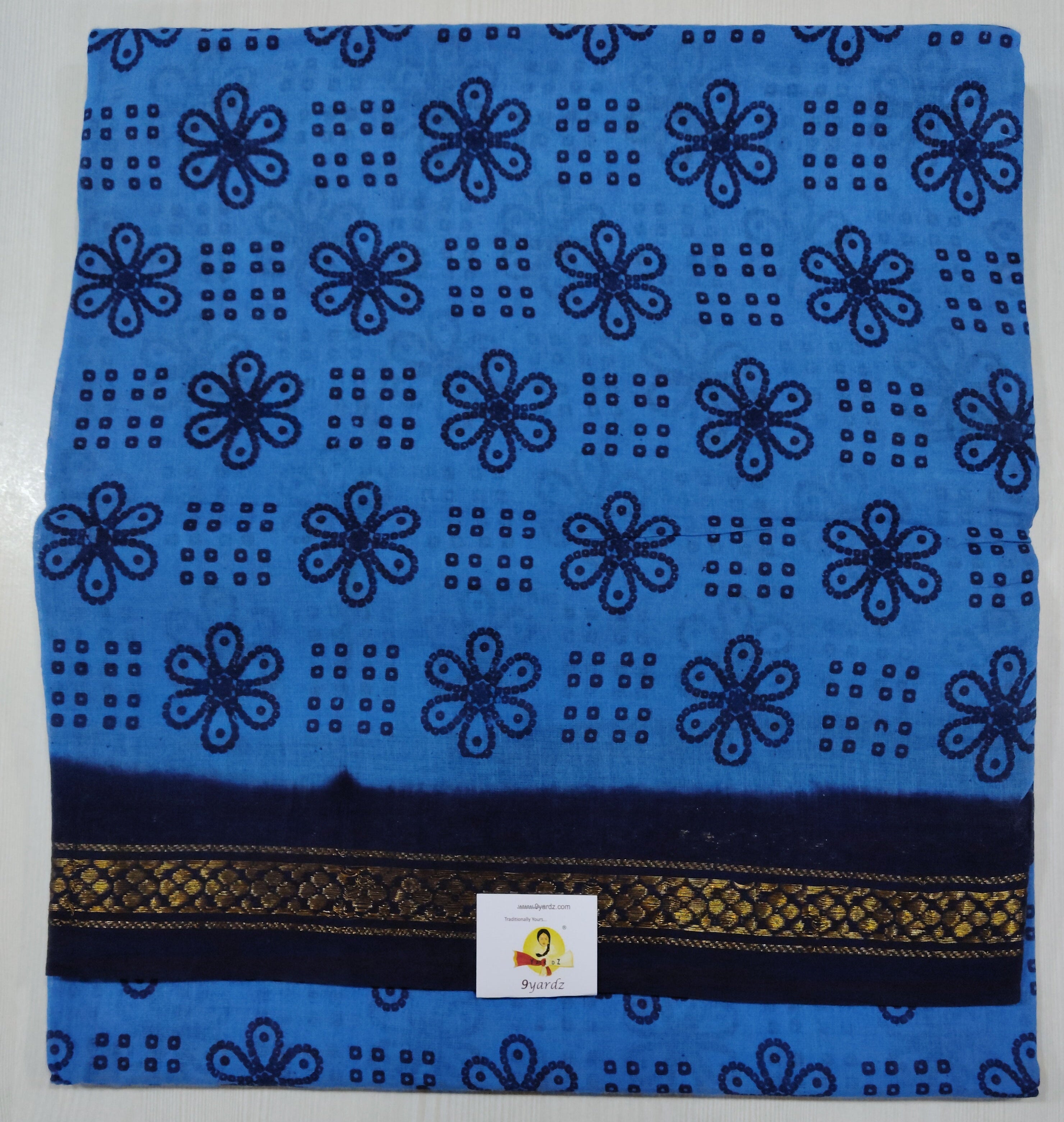 Sungudi cotton 6 yards
