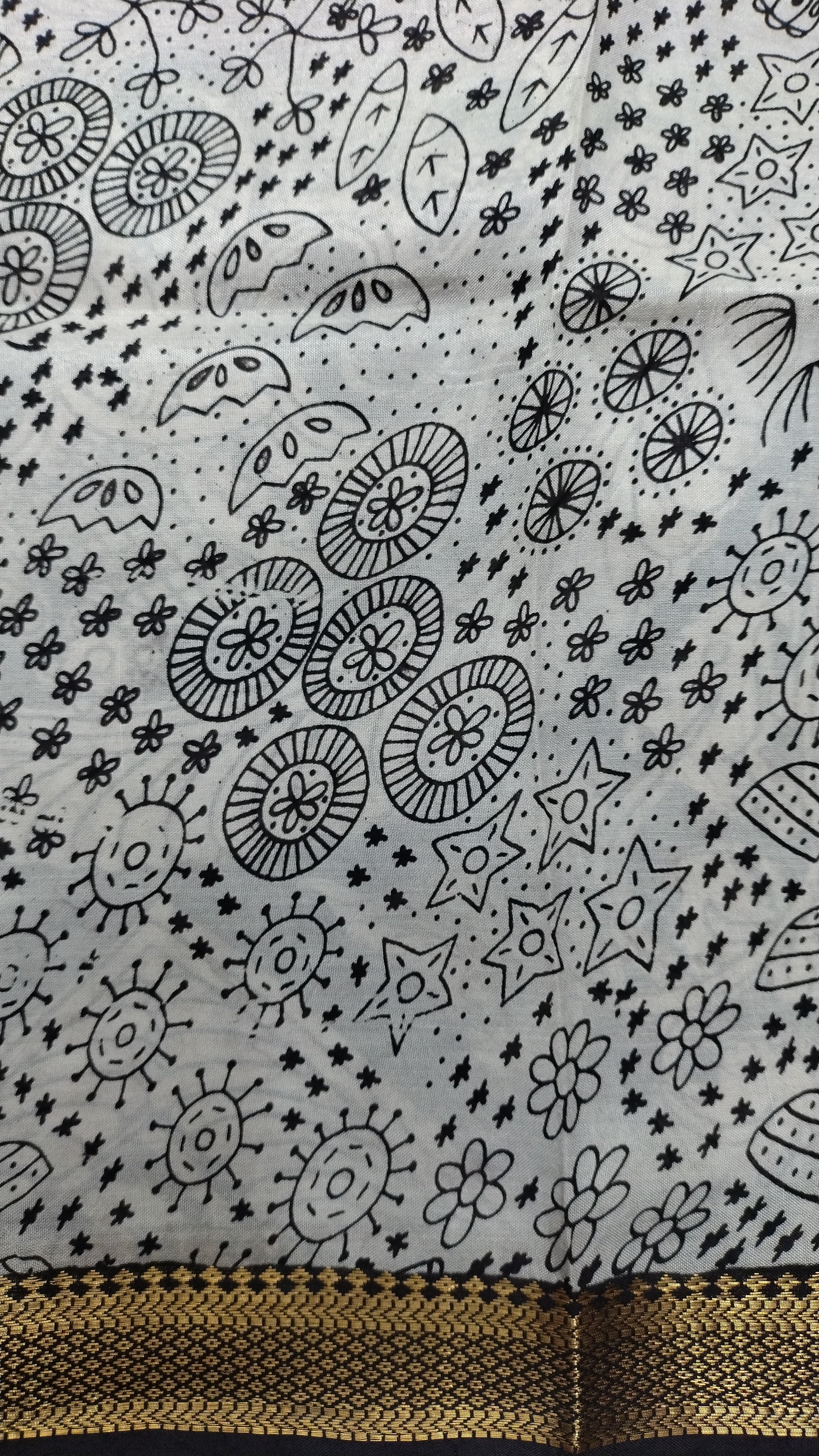 Kalamkari Silk 6yardz