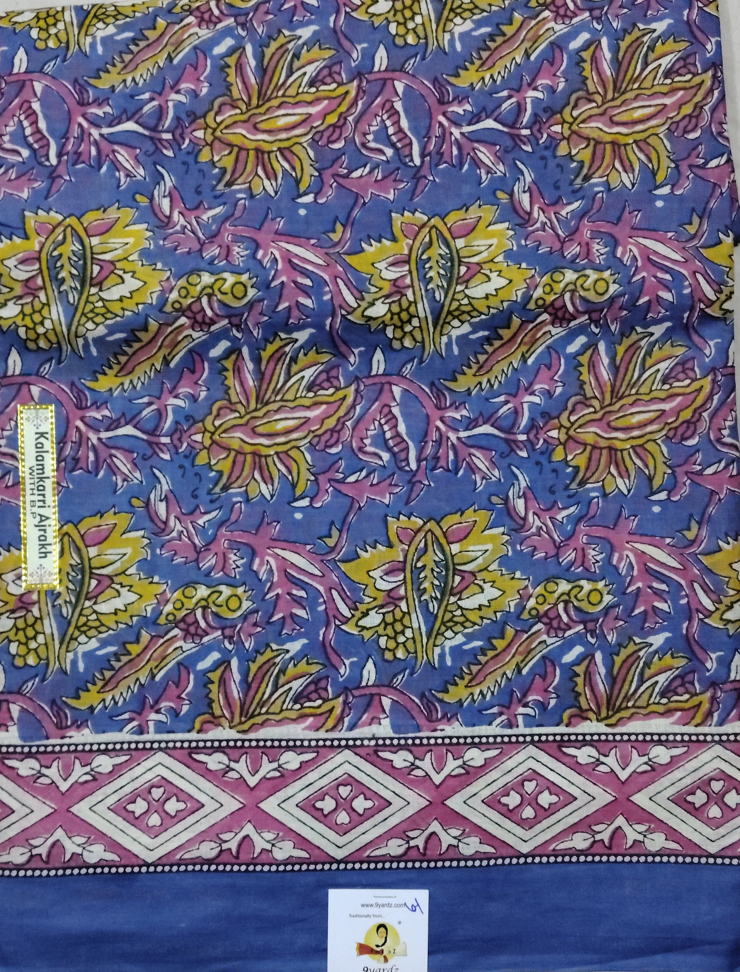 Soft Cotton Bathik saree 6yardz