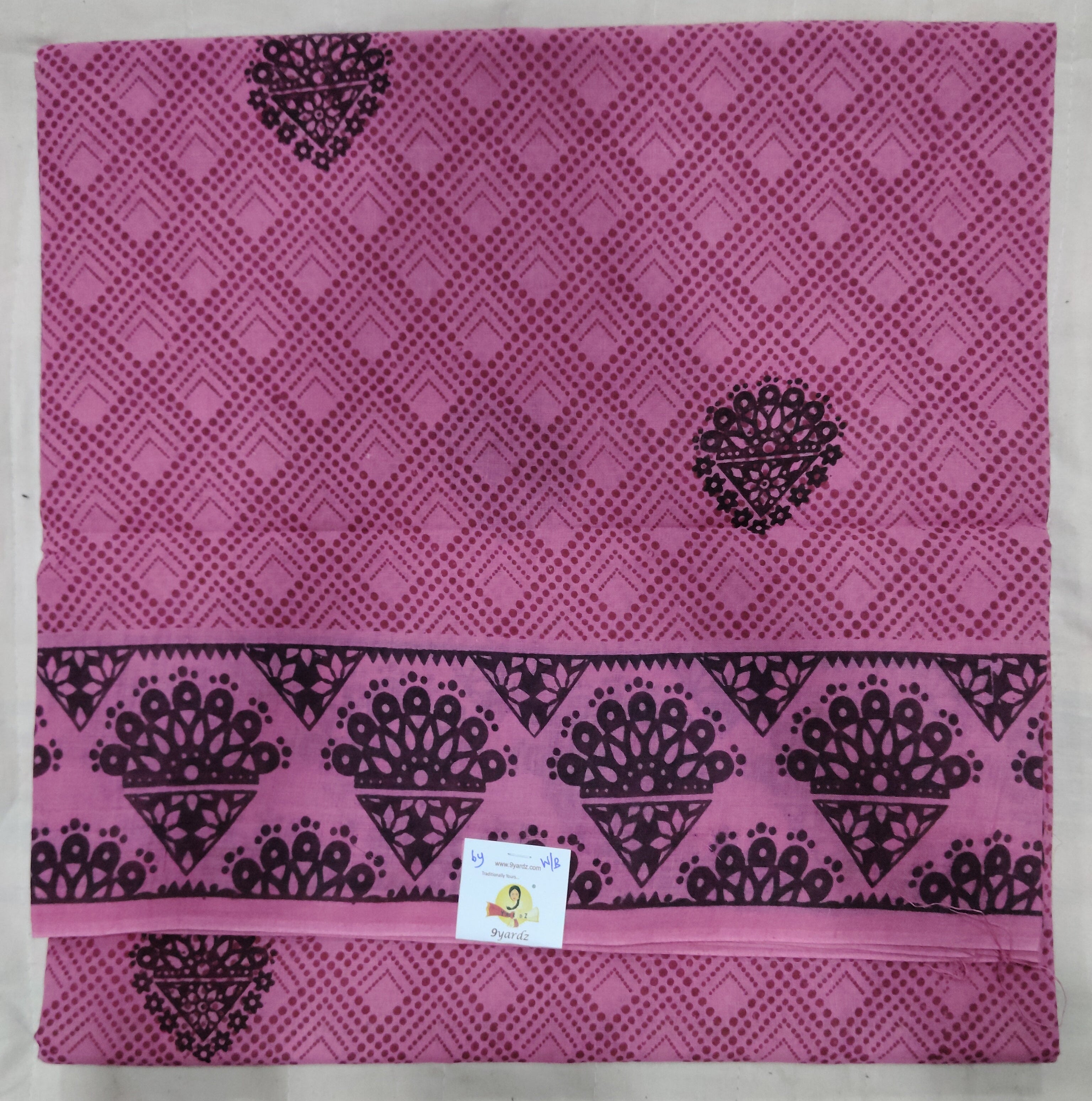 Sungudi cotton 6 yards