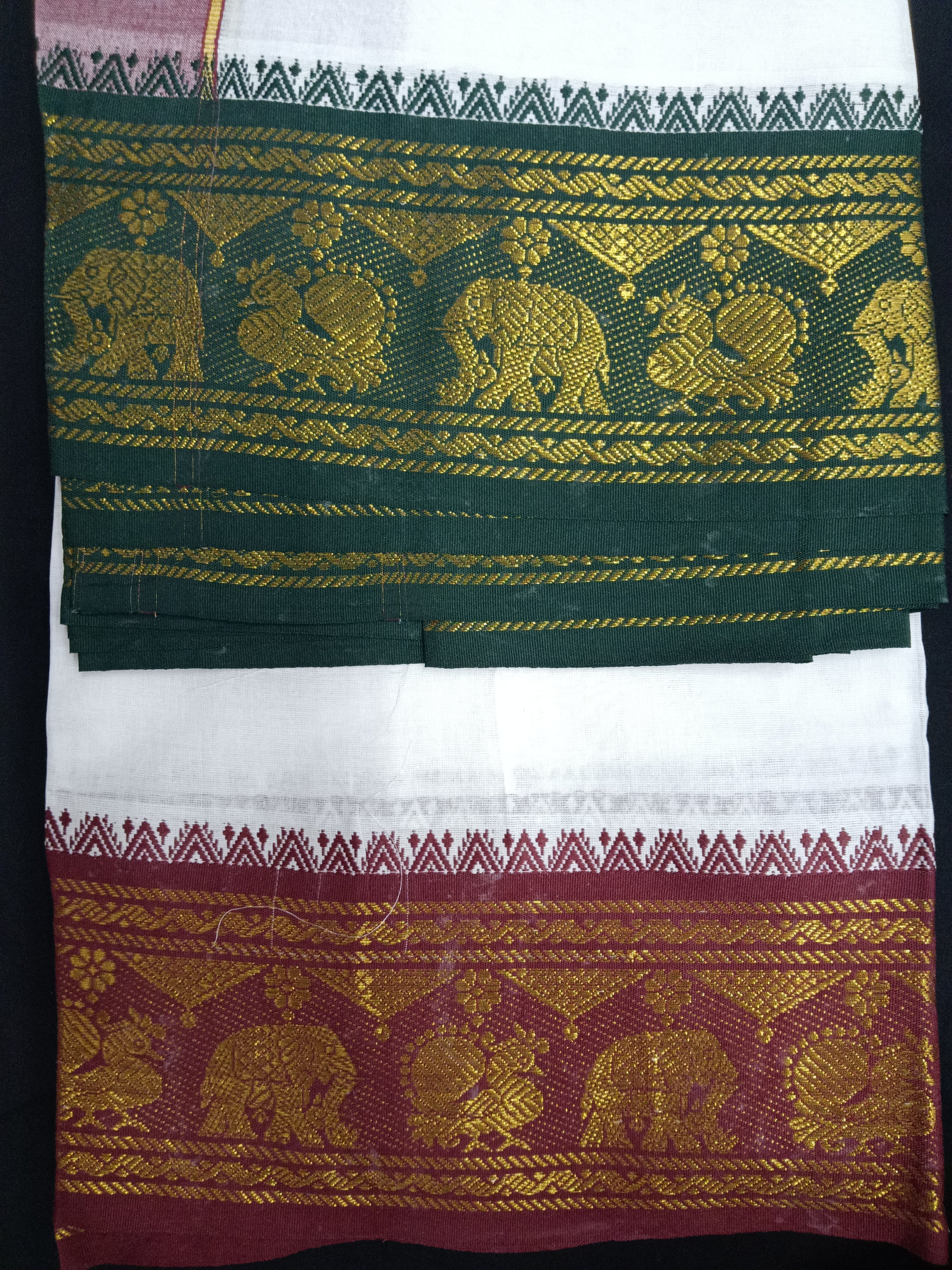 Cotton Dhothi Jacquard 9*5