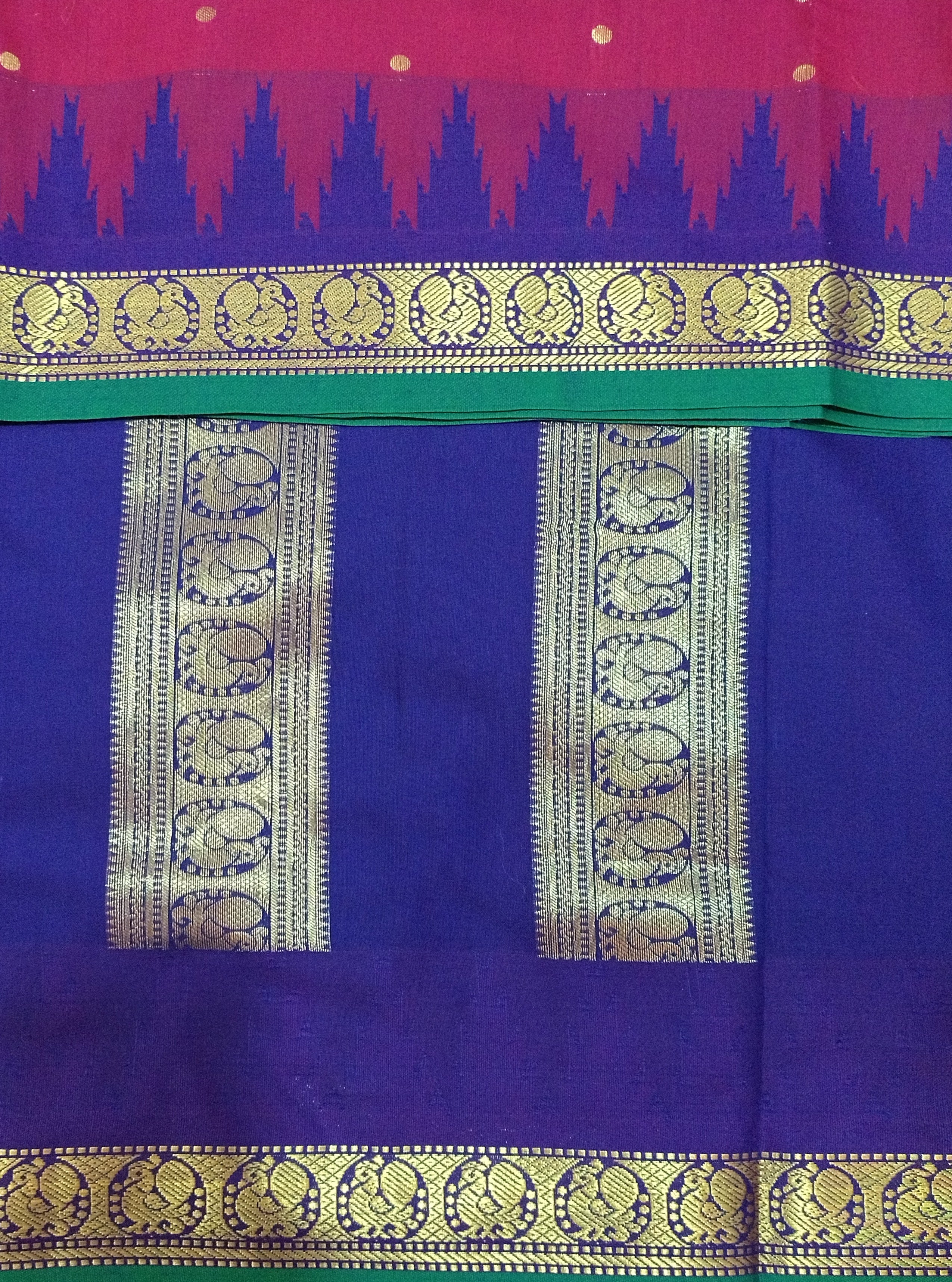Akshaya cotton 10.25 yards madisar