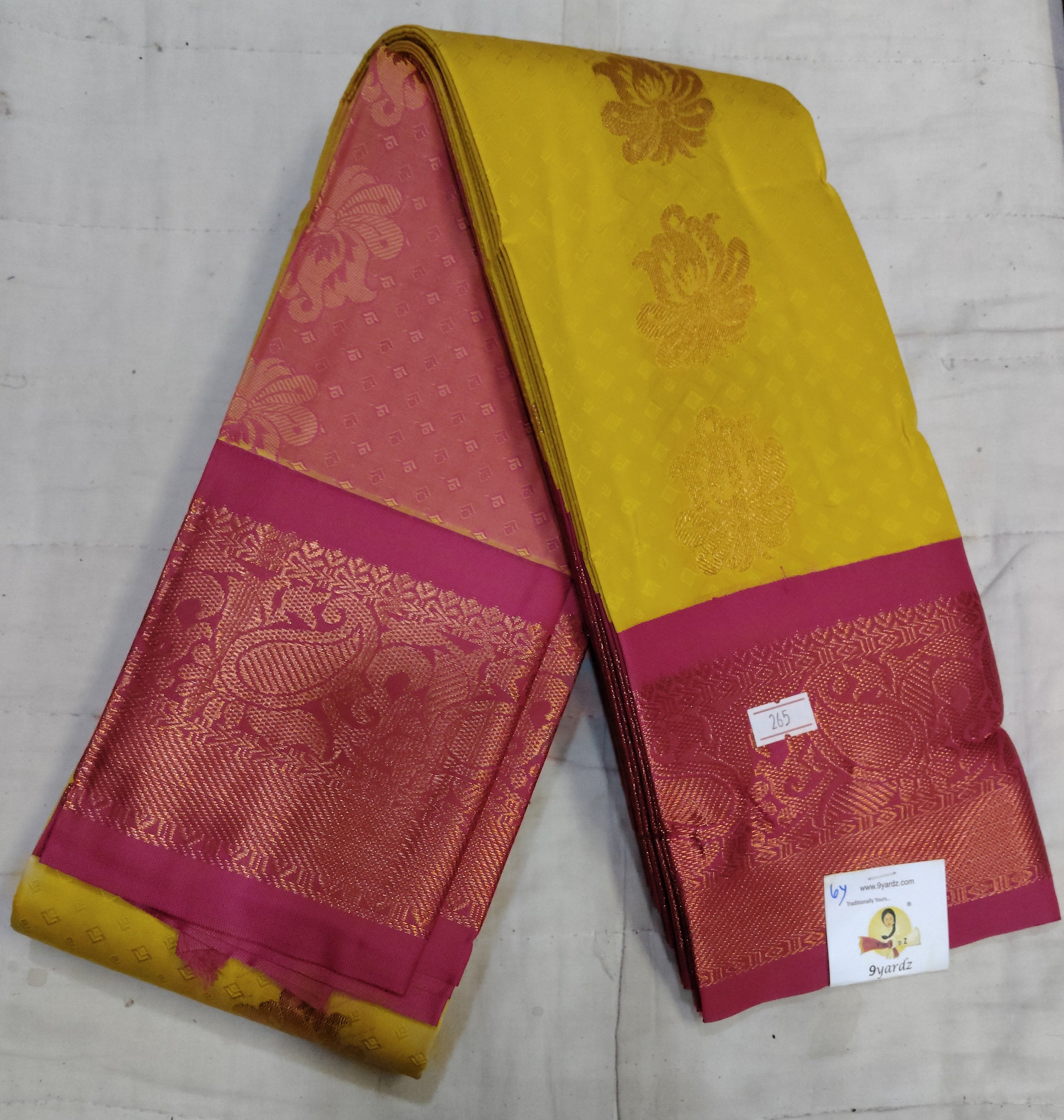 Art silk 6yardz sarees