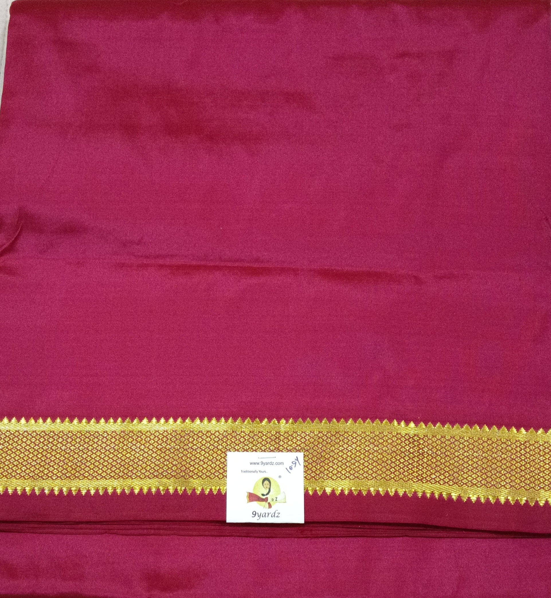 Pure silk madisar 10.5y yards
