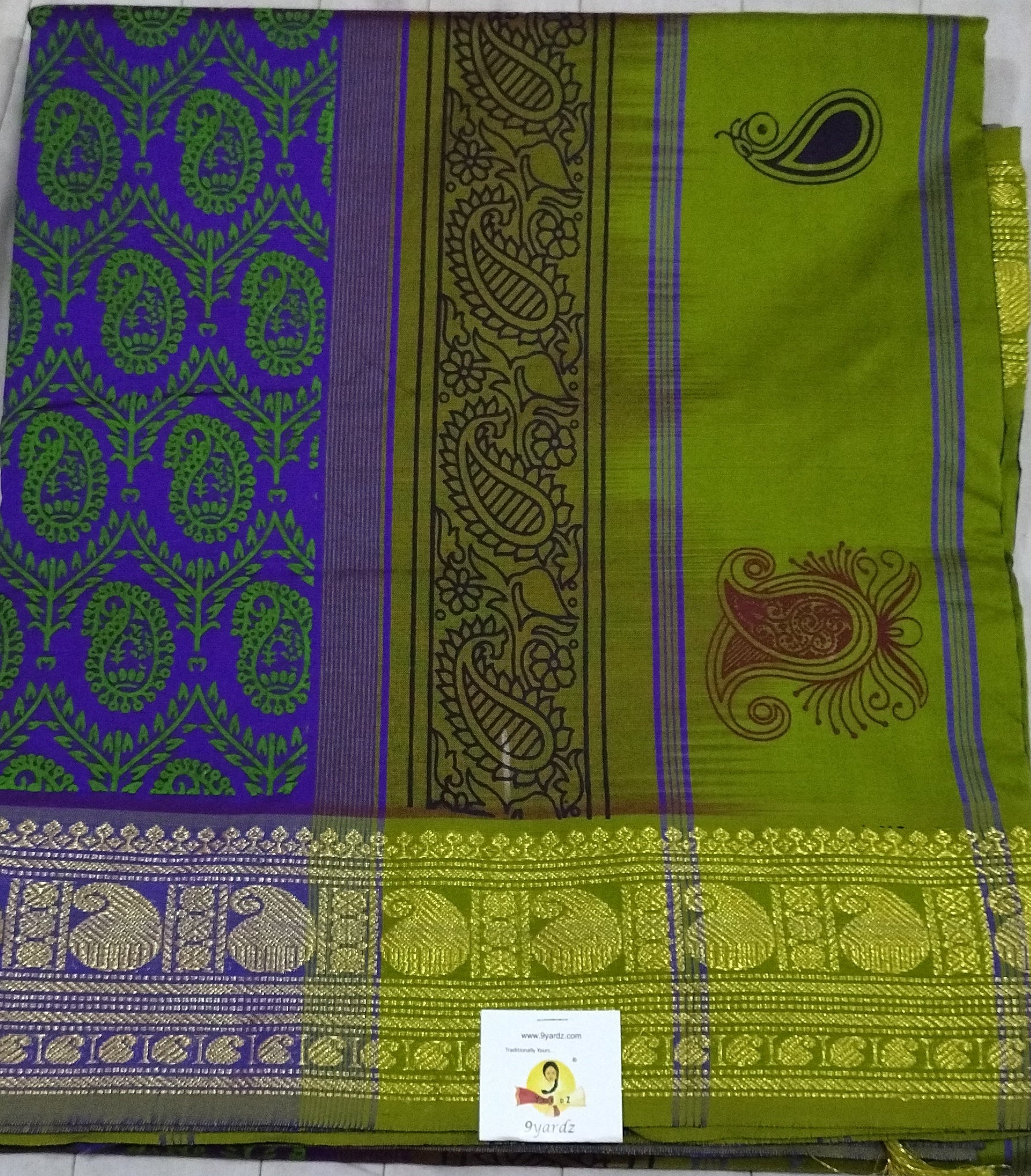 Semi silk Printed 6Yards