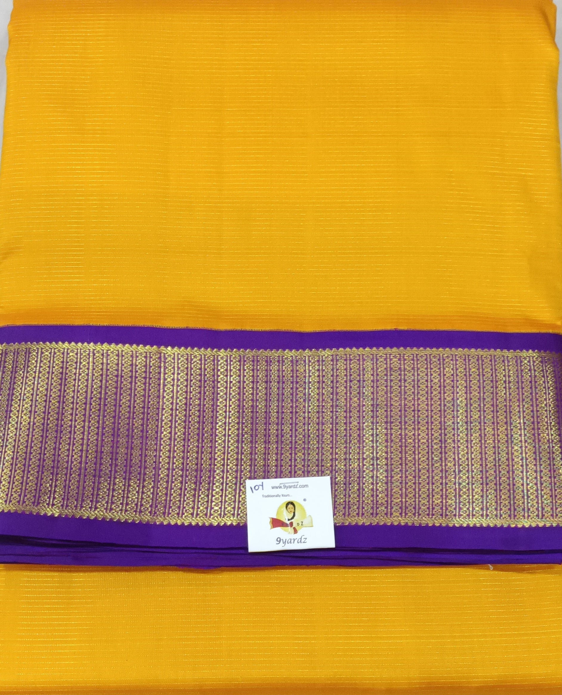 Pure Kanchipuram Silk Madisar Vairavoosi|10yards