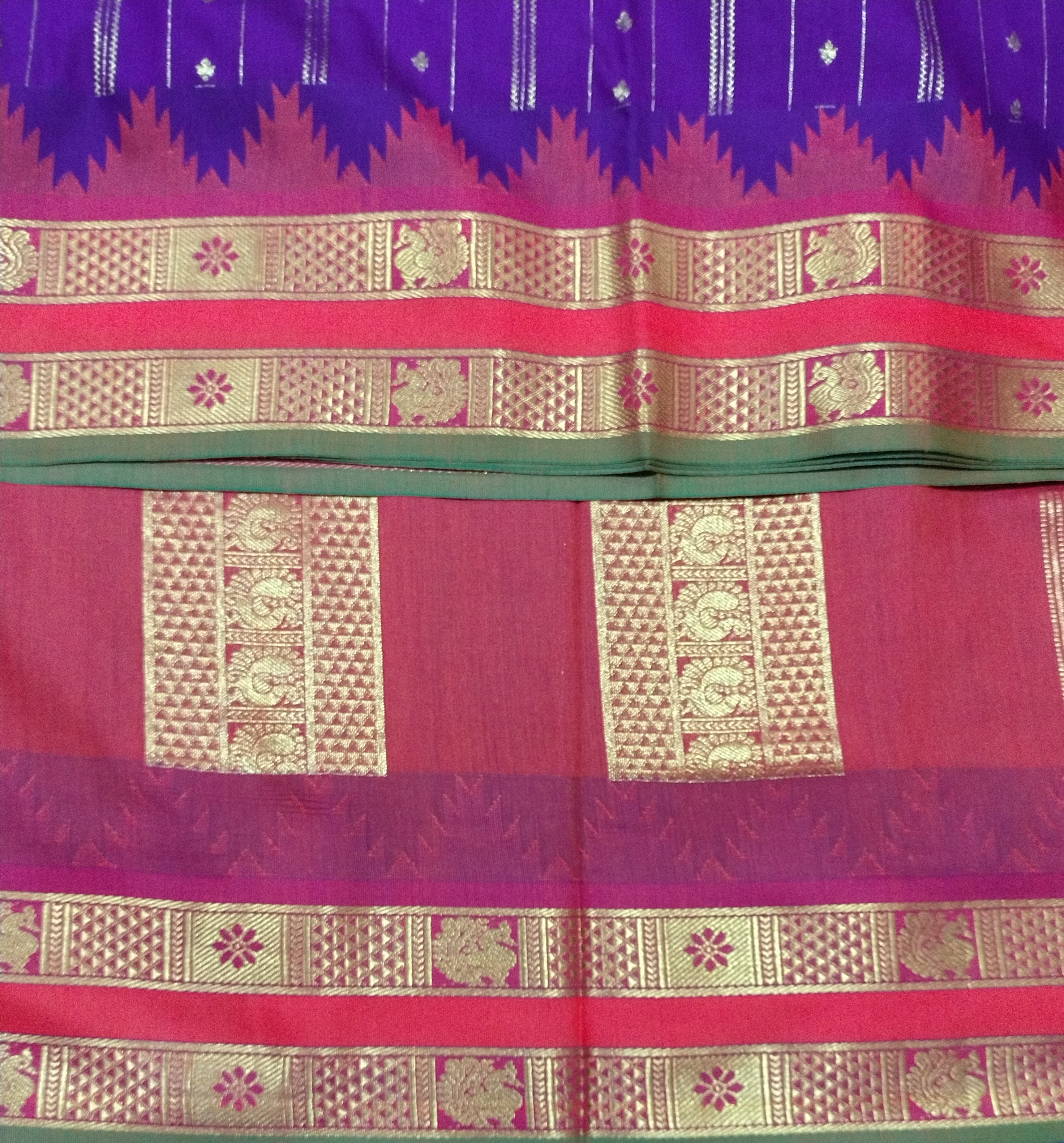 Akshaya cotton 10.25 yards madisar
