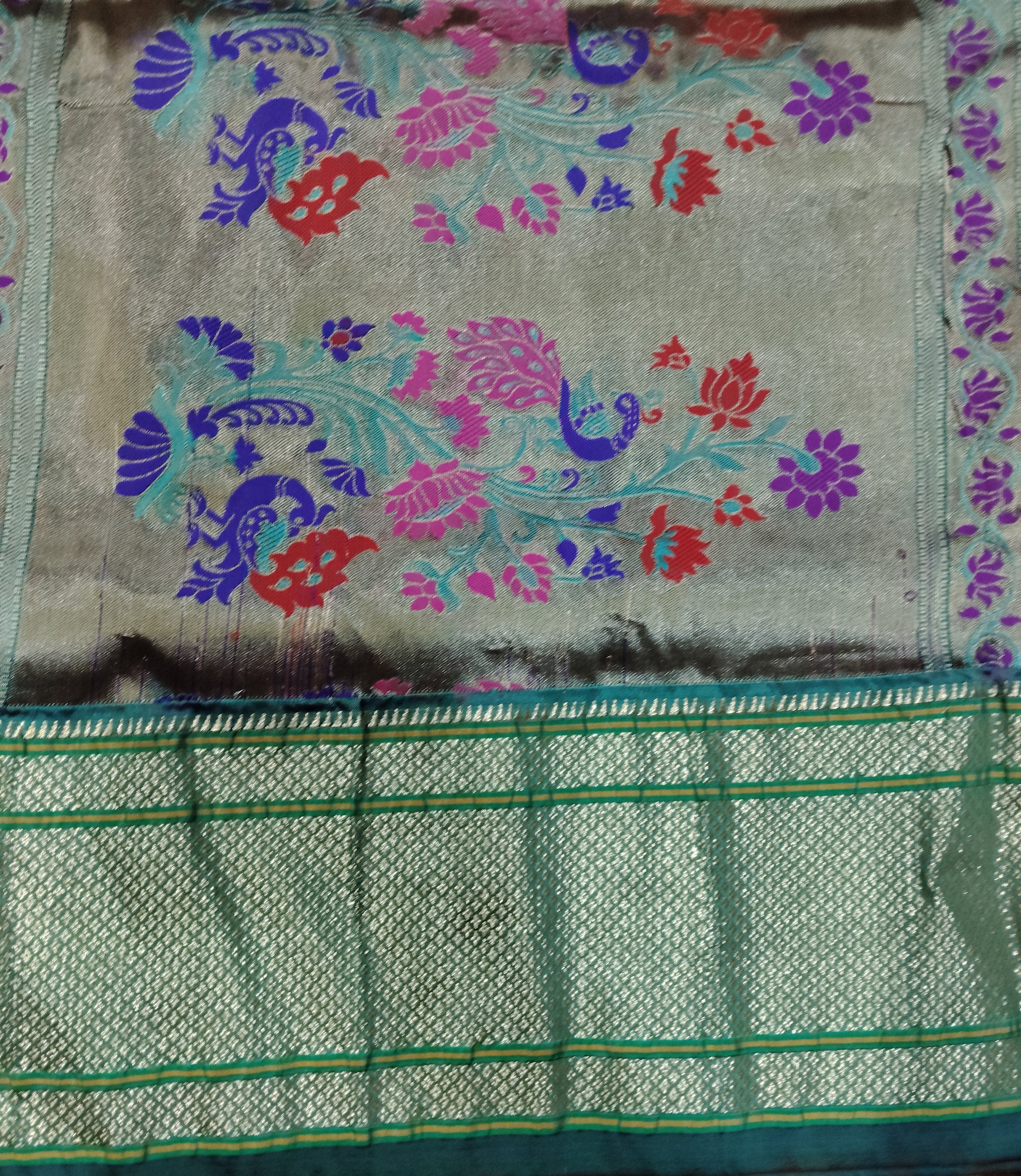 Paithani Art Silk Madisar