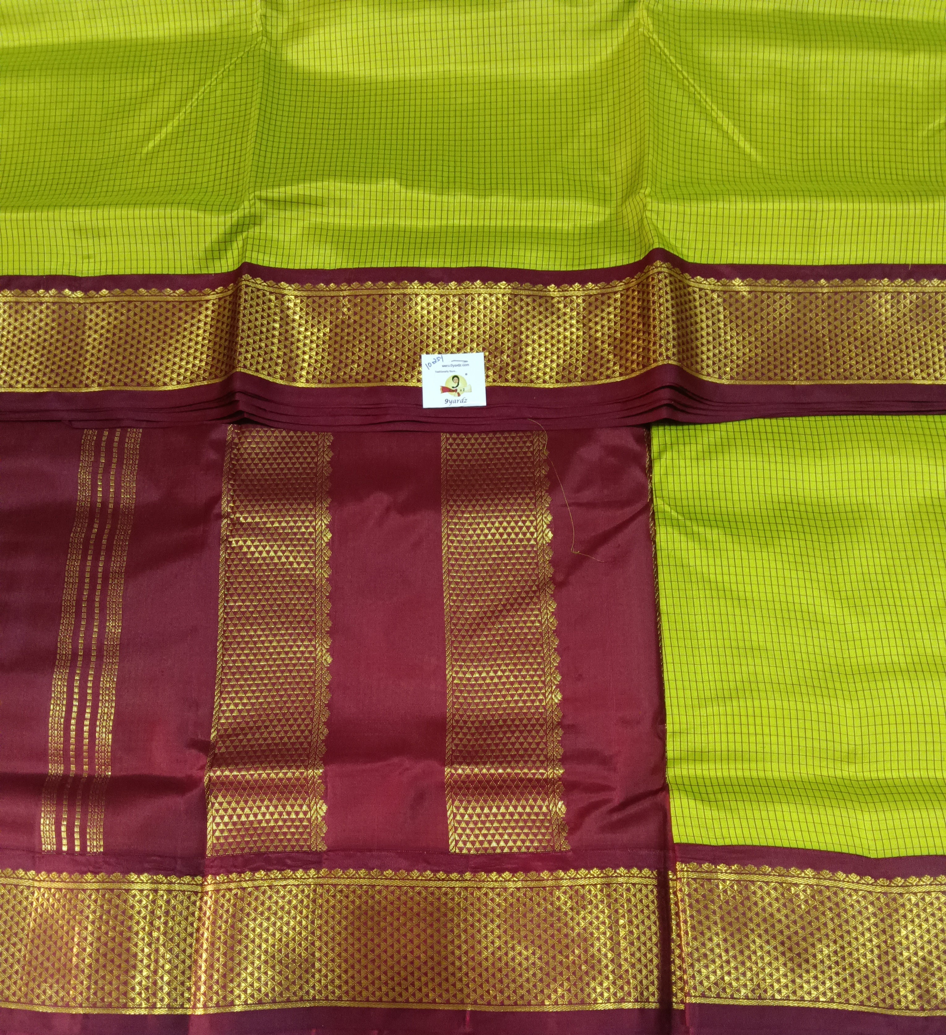 Pure silk 10.25yardz