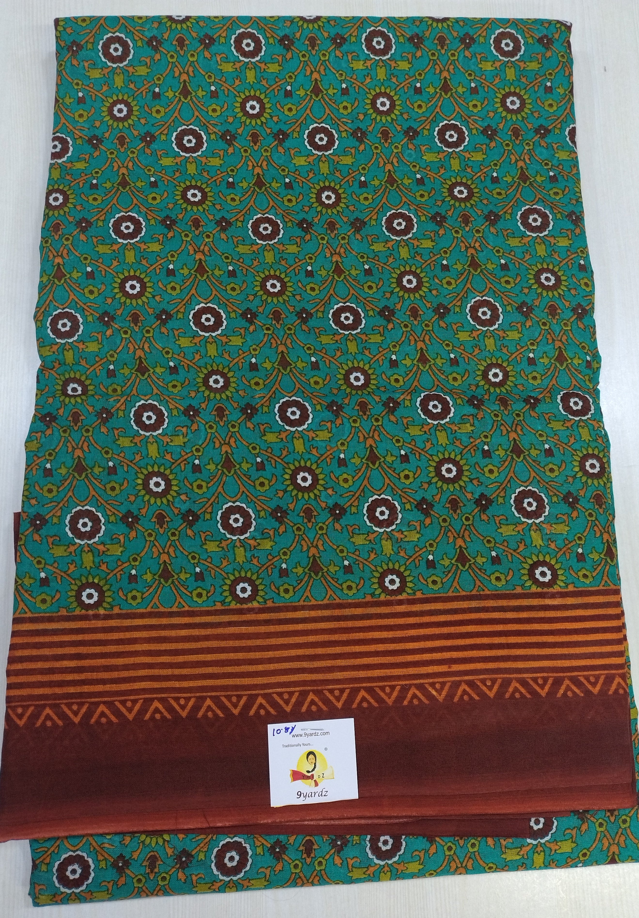 Erode cotton 10.5 yards Madisar