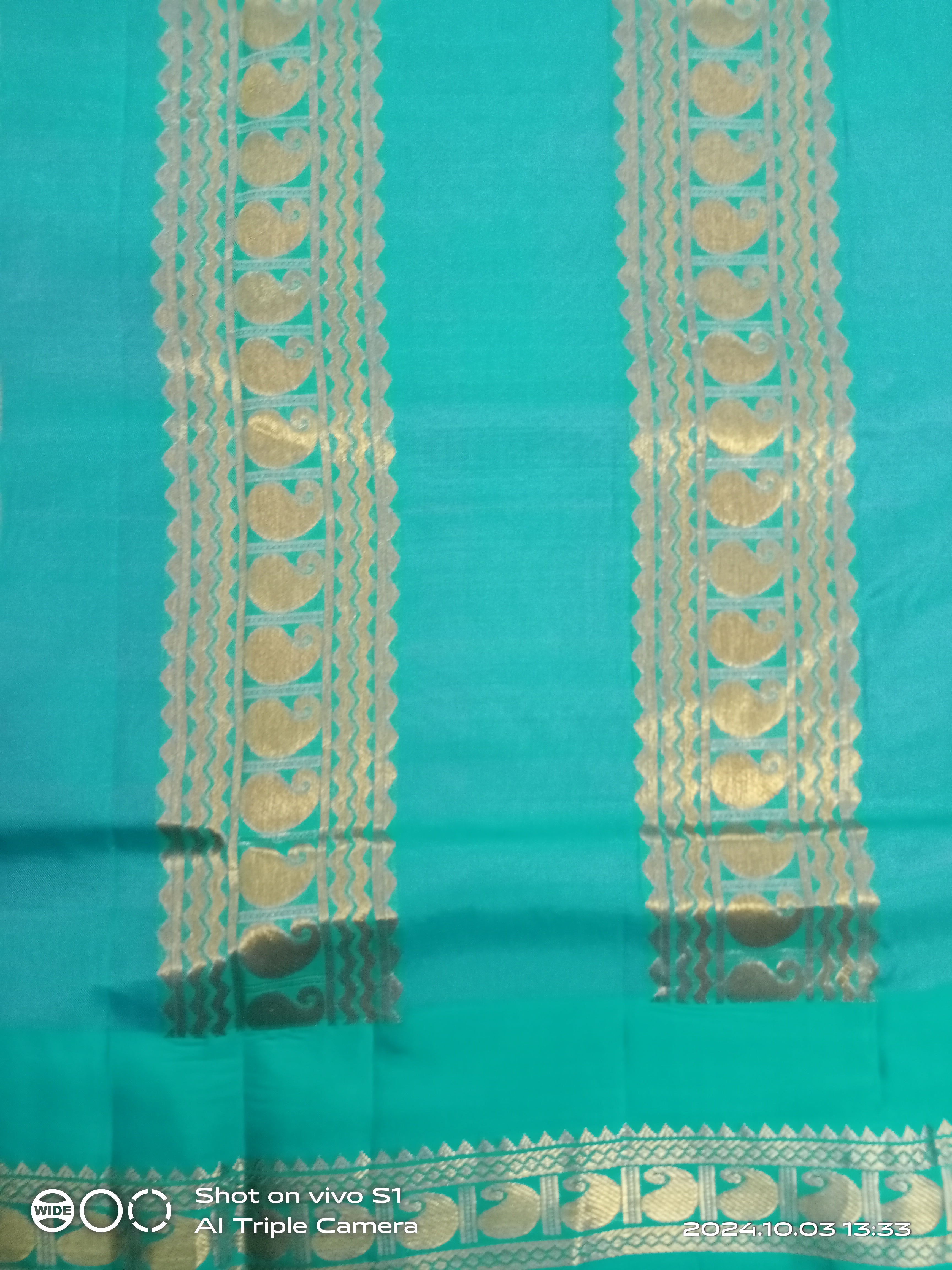 Pure silk 10.25yardz