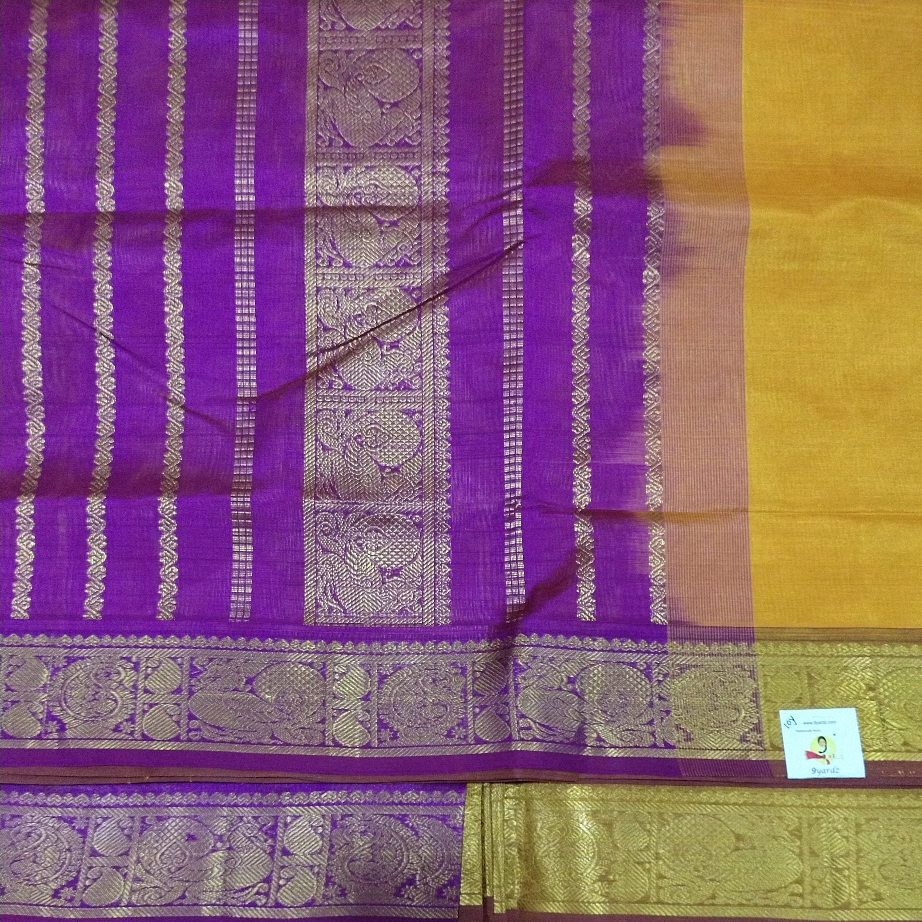 Pure silk cotton 10yards madisar