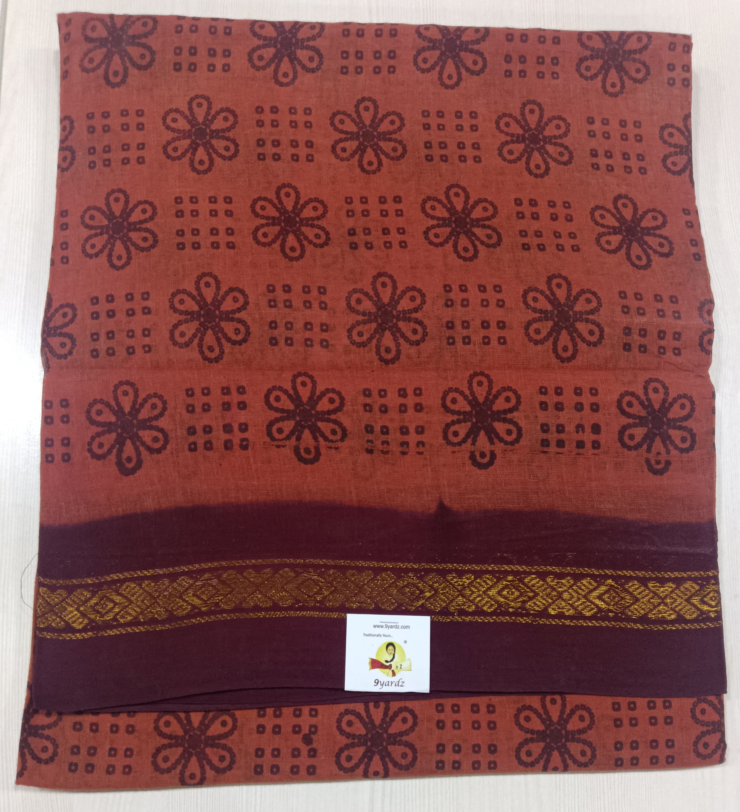 Sungudi cotton 6 yards