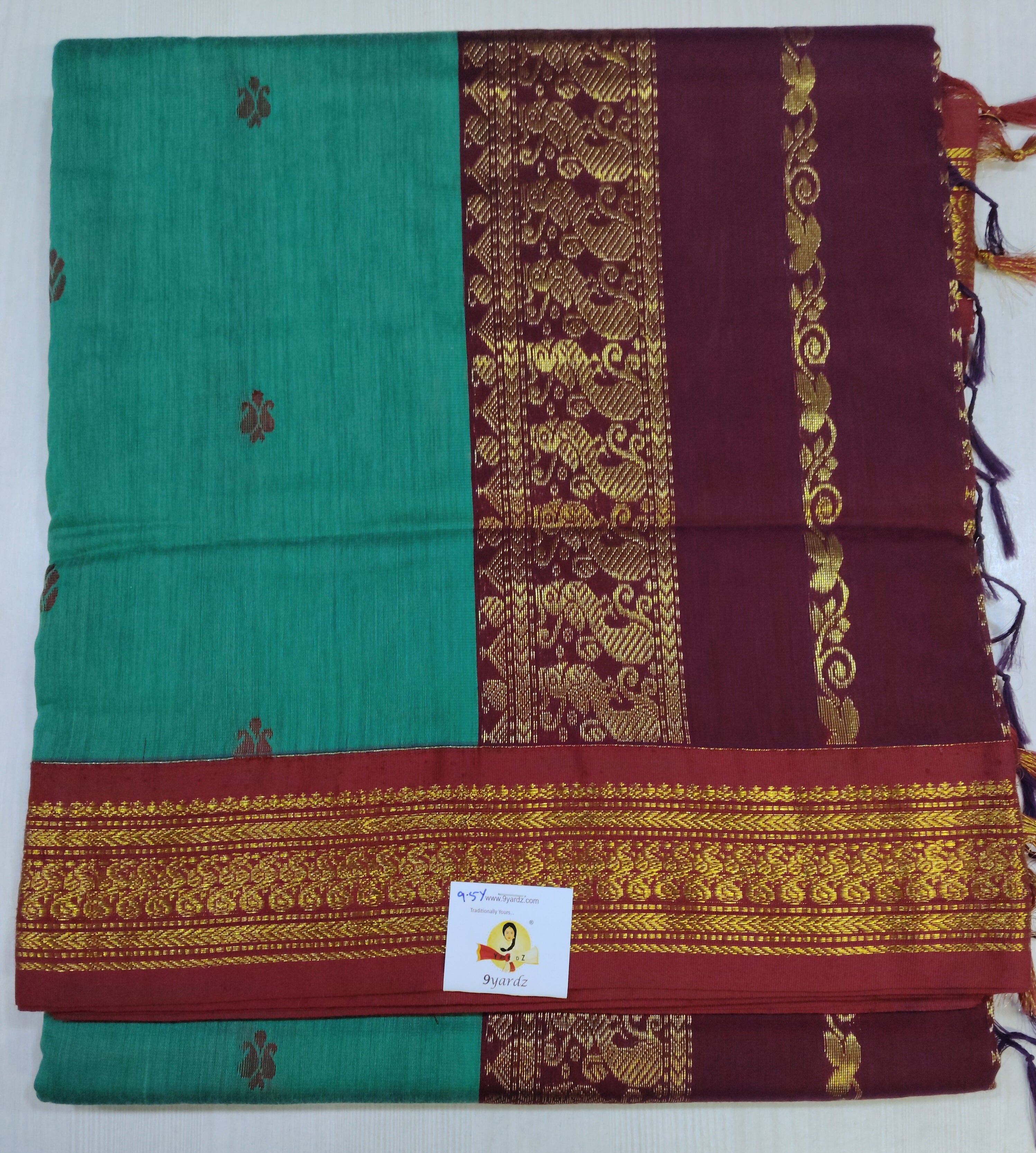 Kalyani Cotton  9.5 yardz
