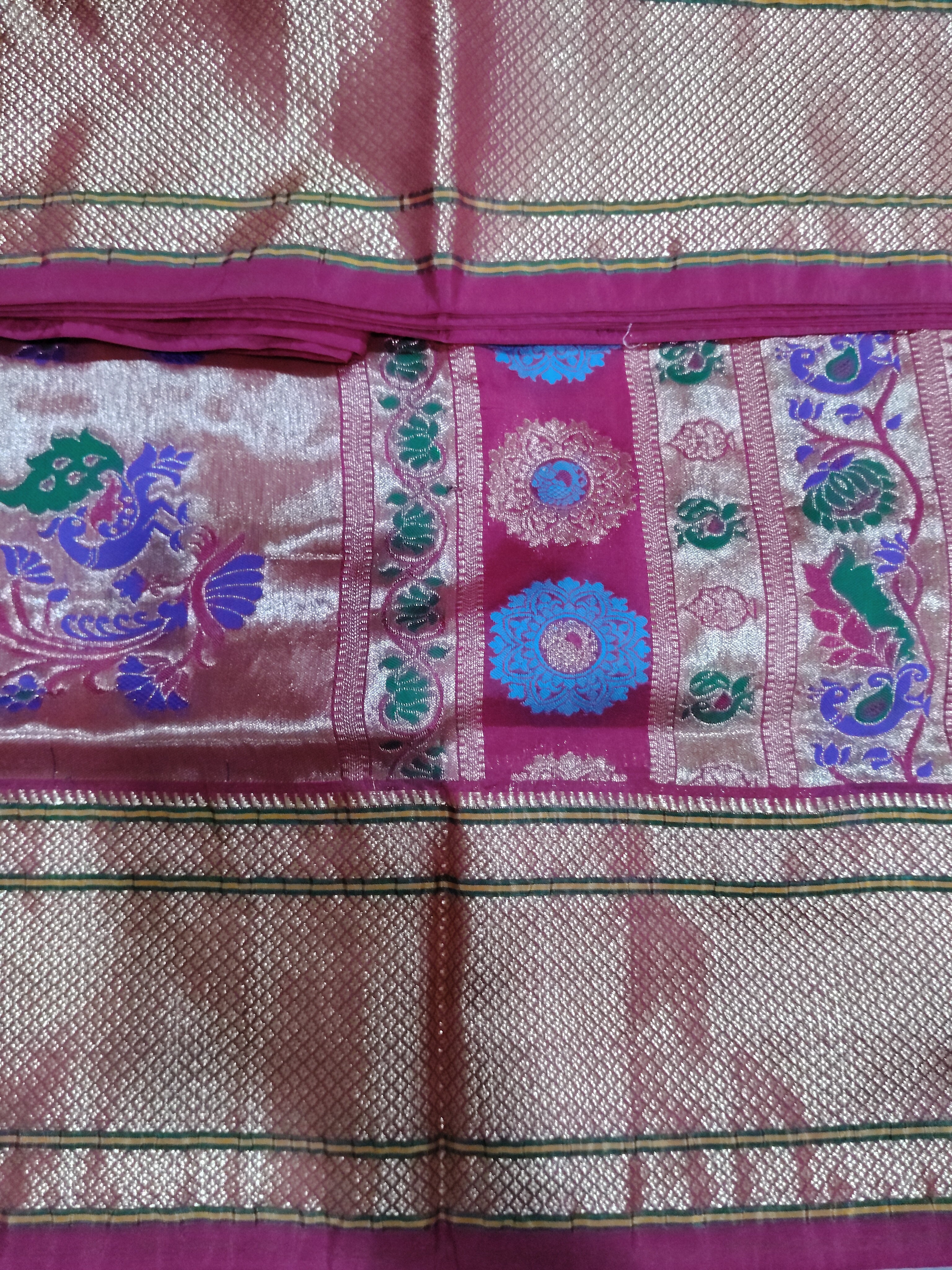 Paithani Art Silk Madisar