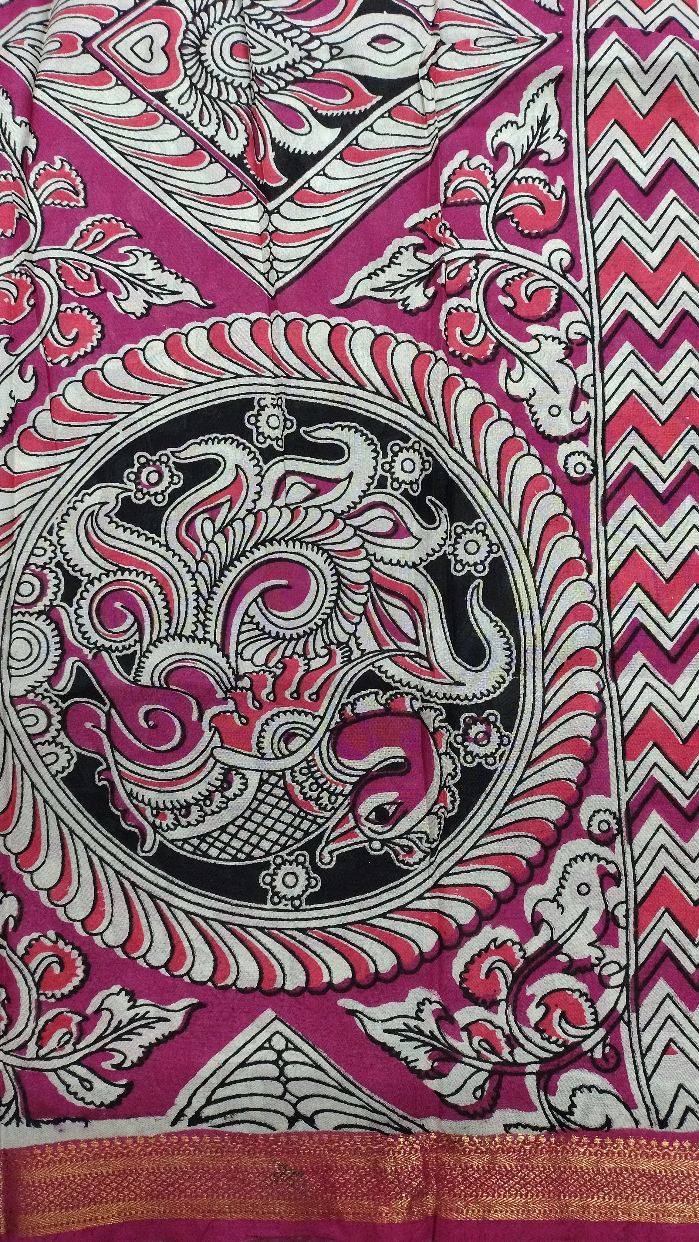 Kalamkari Silk 6yardz