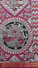 Load image into Gallery viewer, Kalamkari Silk 6yardz