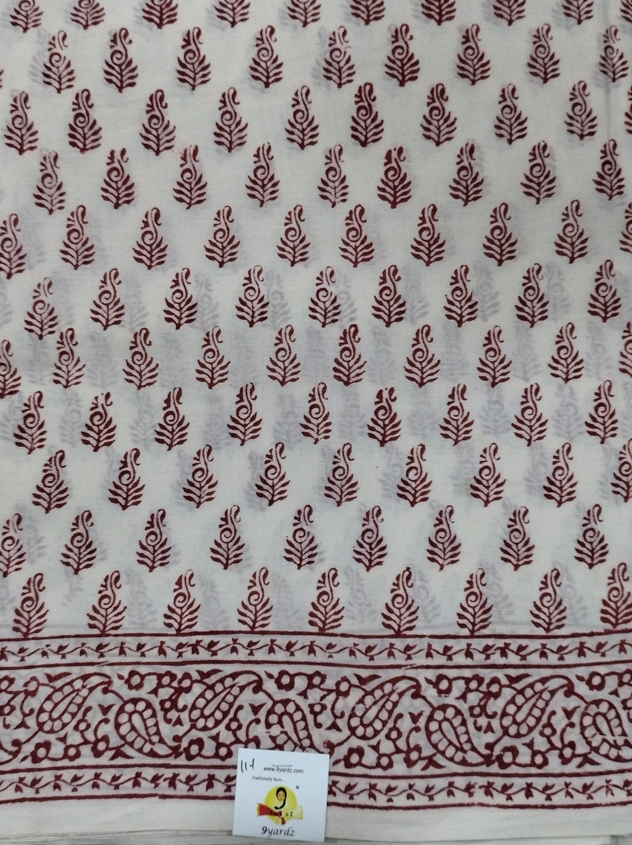 Baag/soft cotton Madisar 11 yards