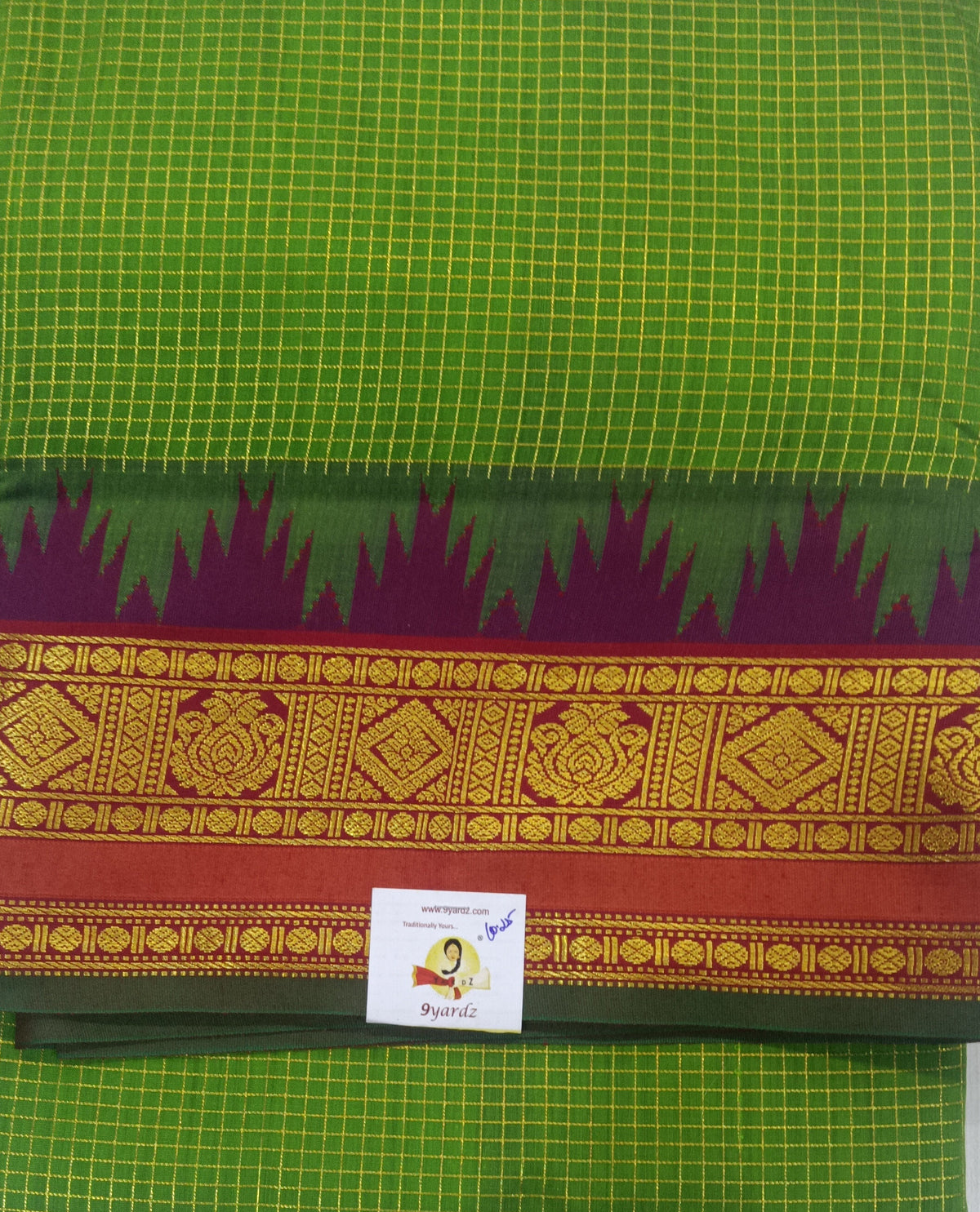 Akshaya cotton 10.25 yards madisar