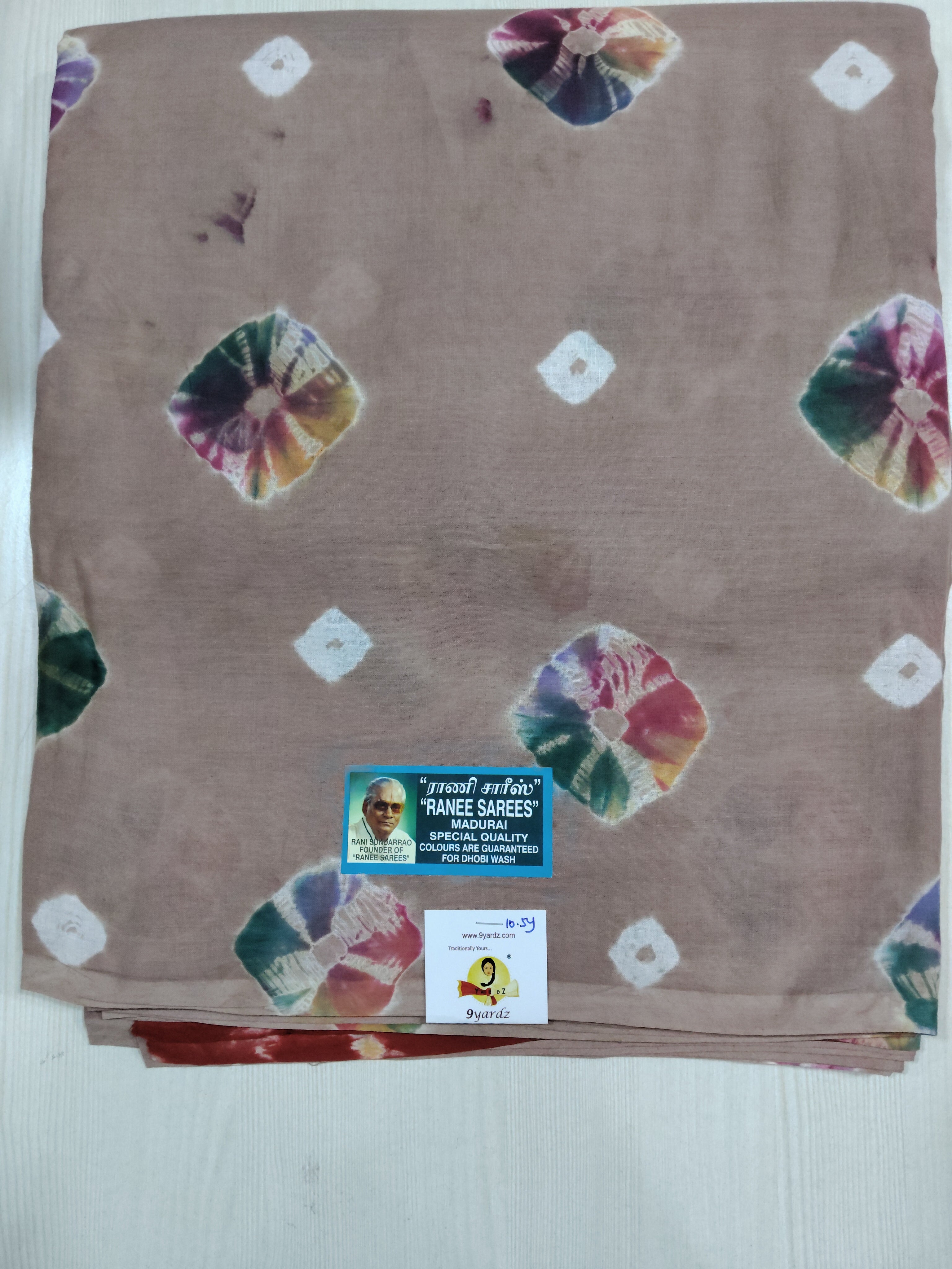 Ranee voyal saree 10.5yardz(9.5mtrs)