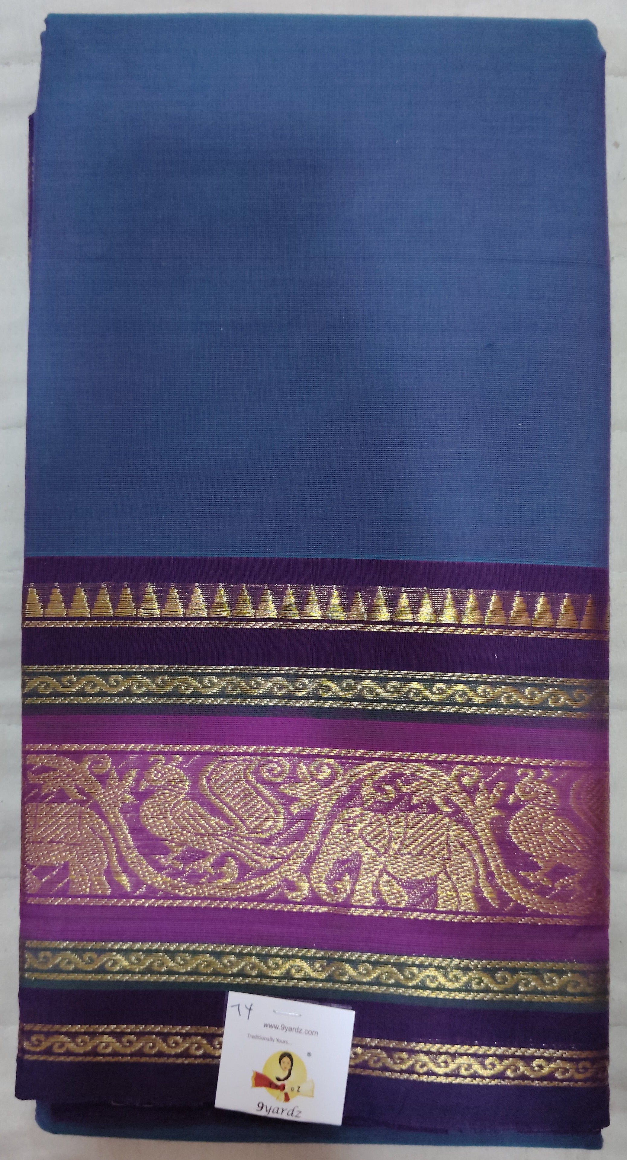 Chettinadu cotton 7yardz