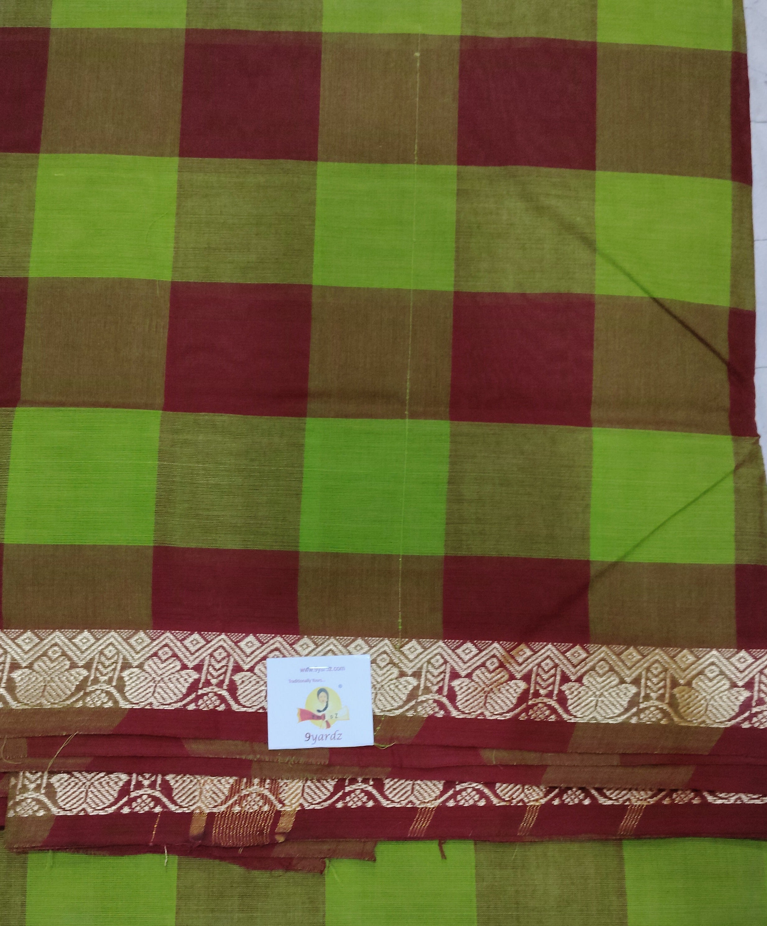 Chettinadu / Karaikudi cotton 10. yards madisar