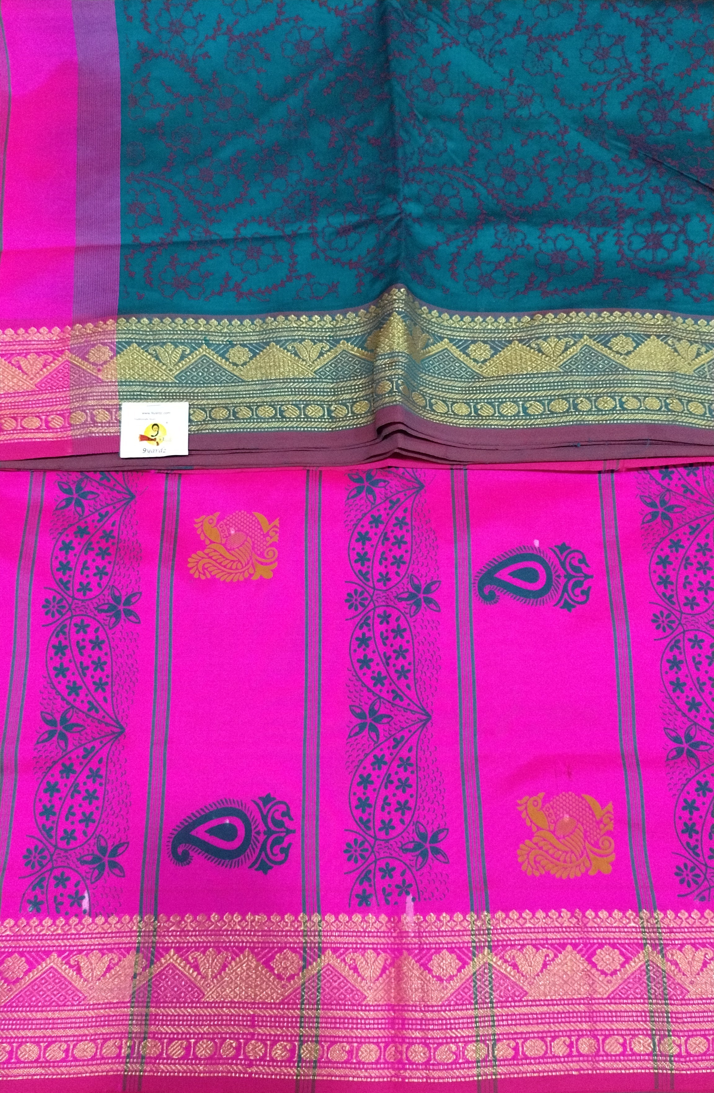 Semi silk Printed 6Yards