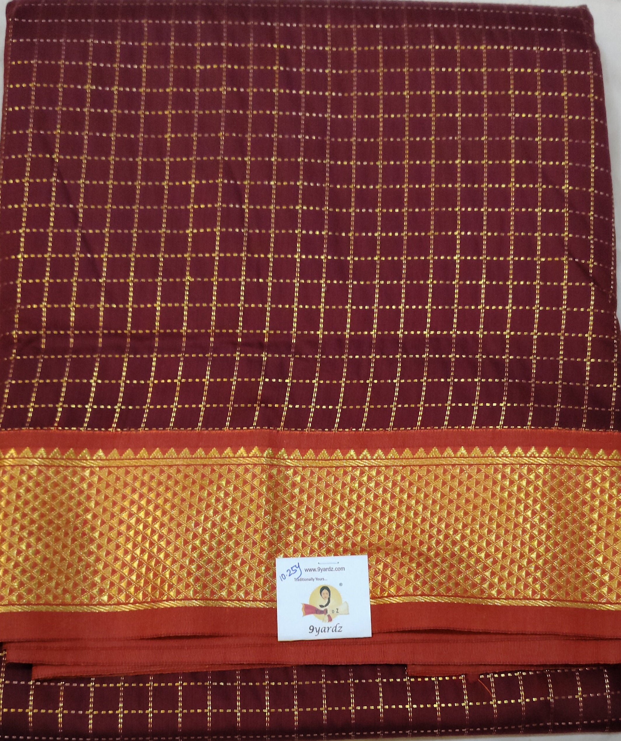 Akshaya cotton 10.25 yards madisar