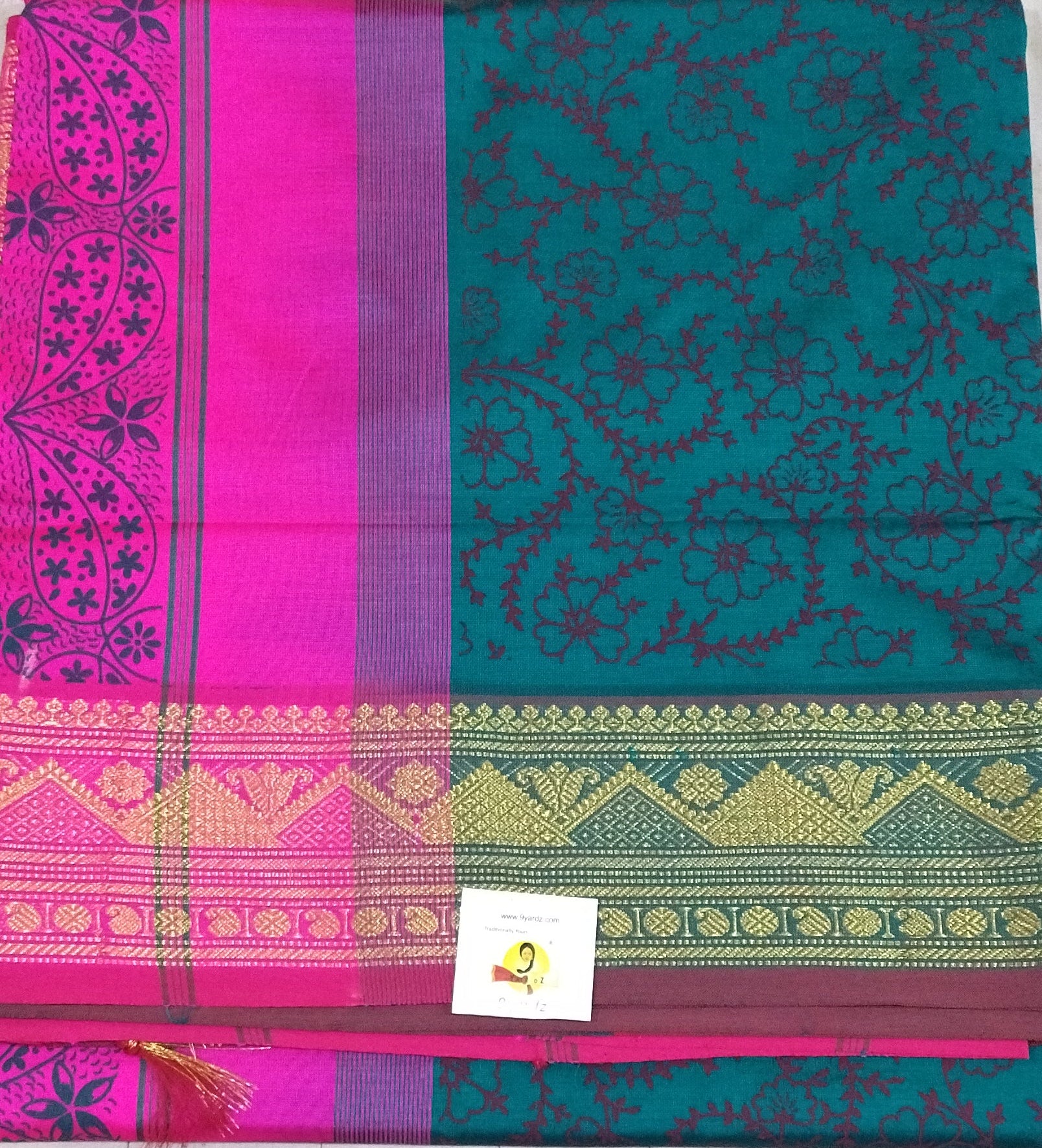 Semi silk Printed 6Yards