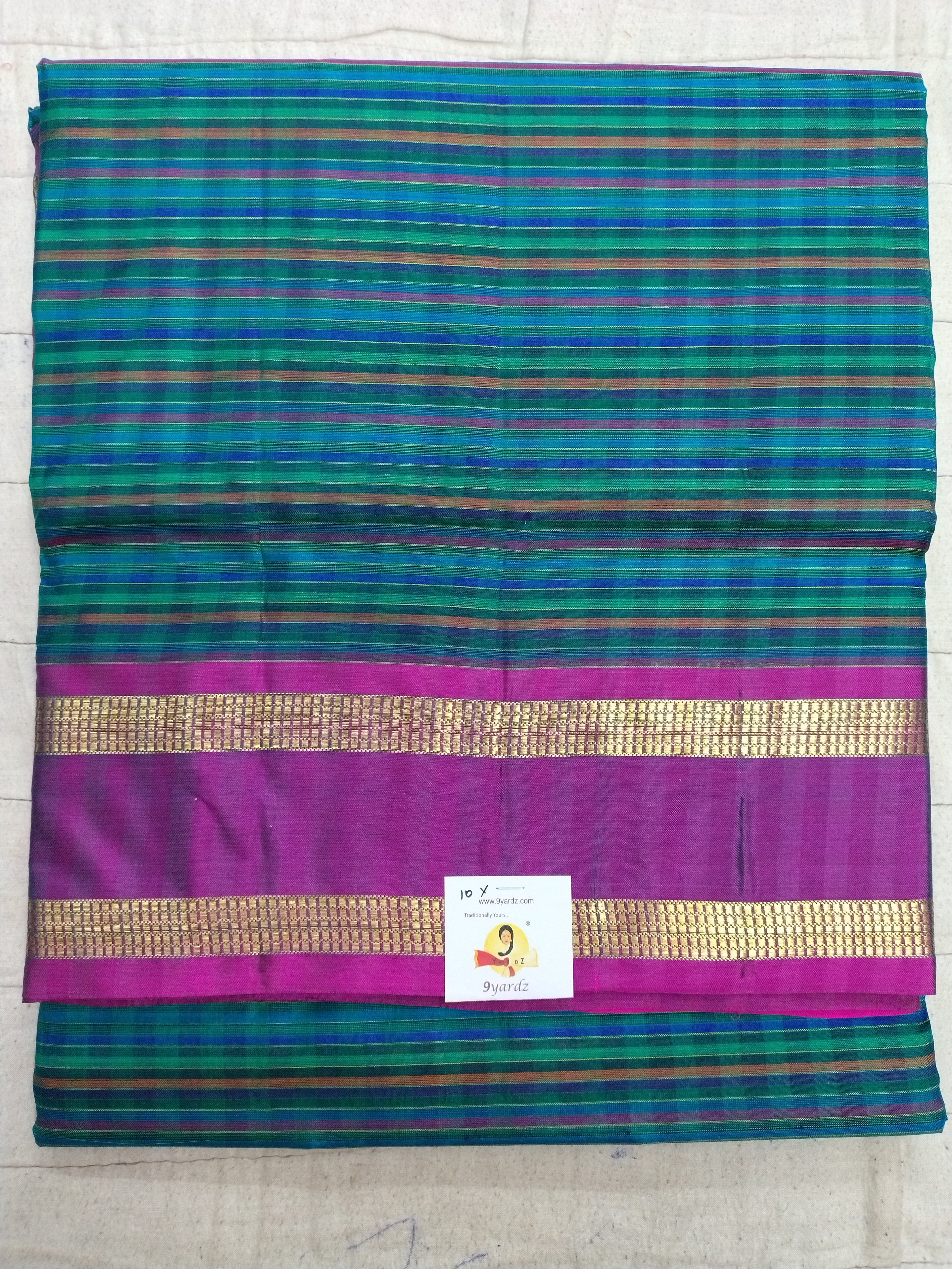 Pure silk madisar 10yardz