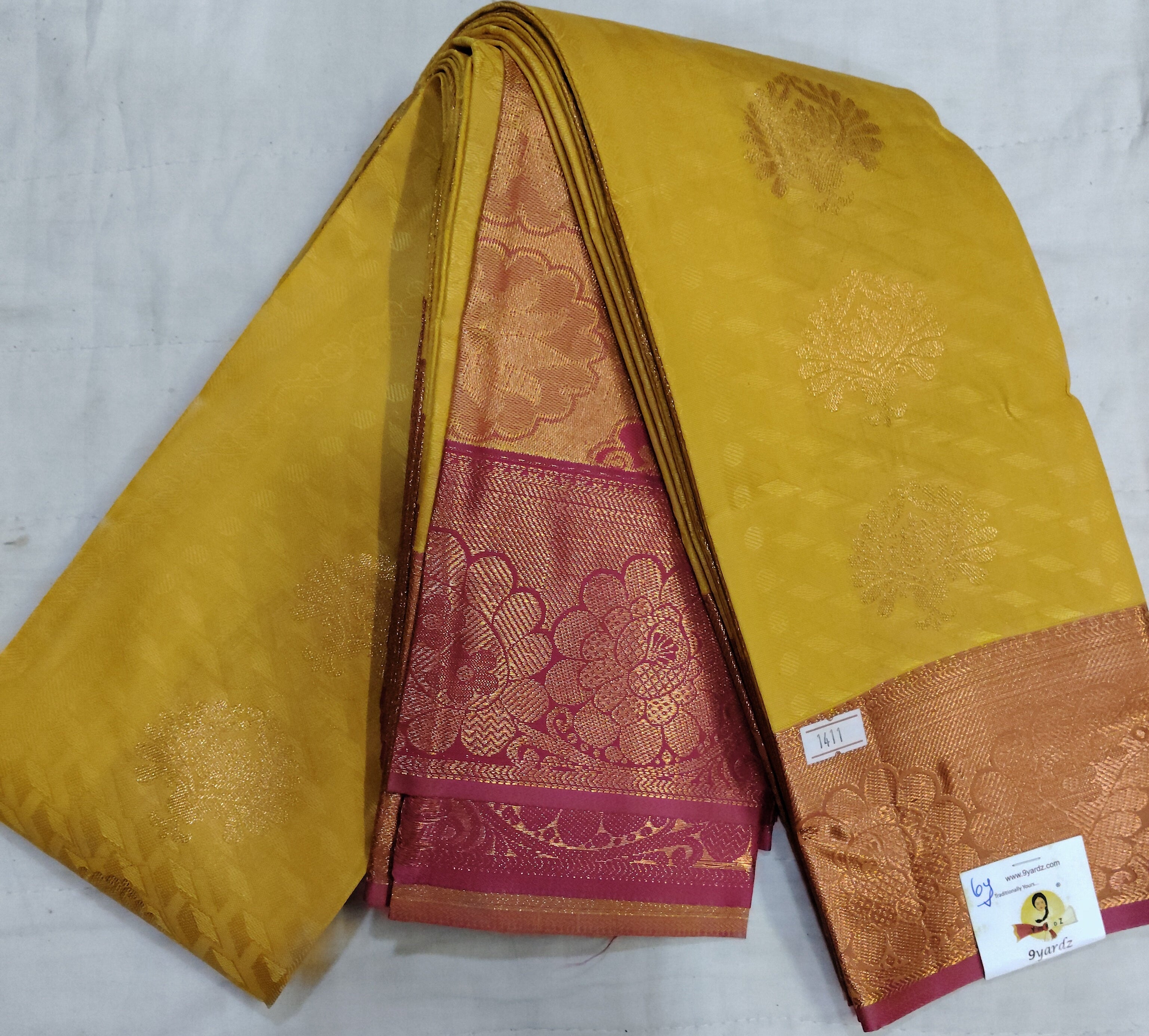 Art silk 6yardz sarees