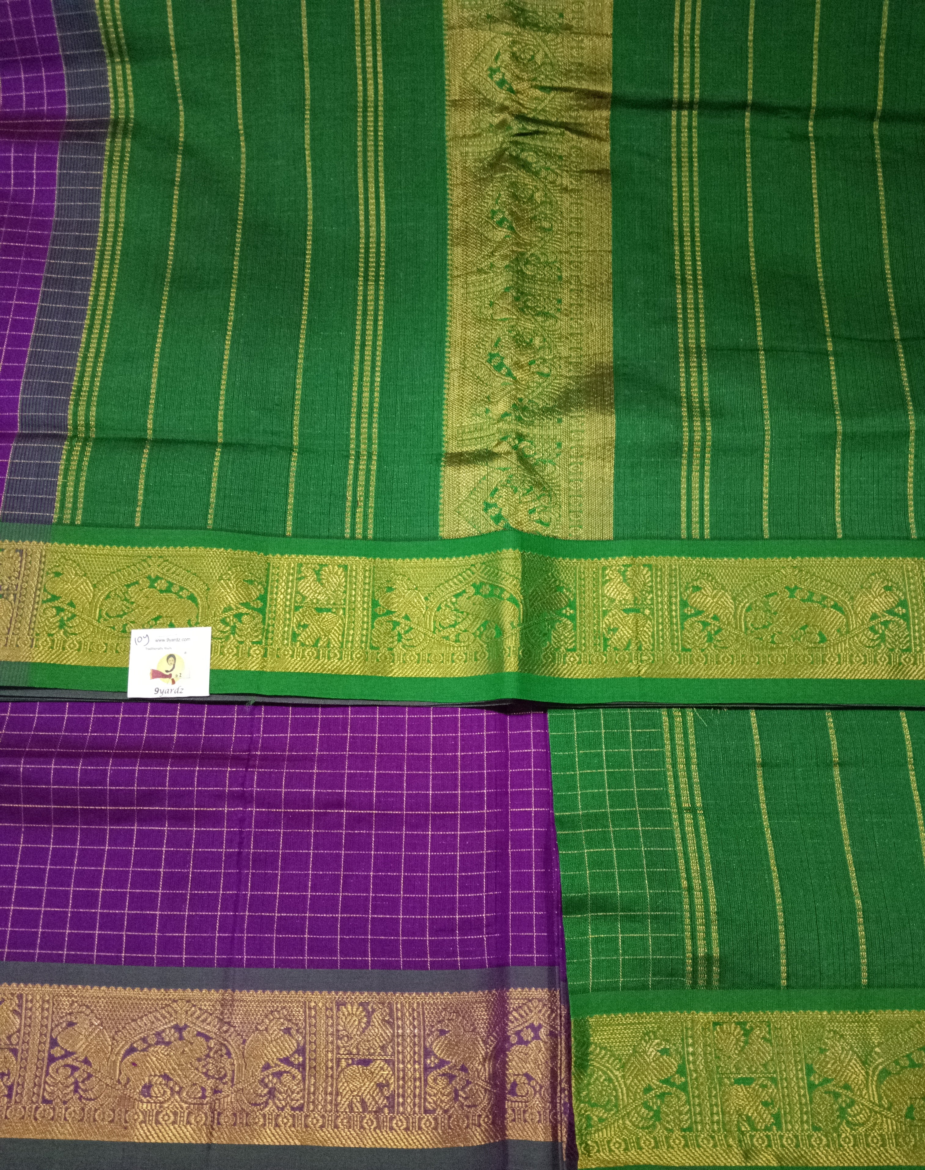 Semi Silk cotton Madisar 10yards