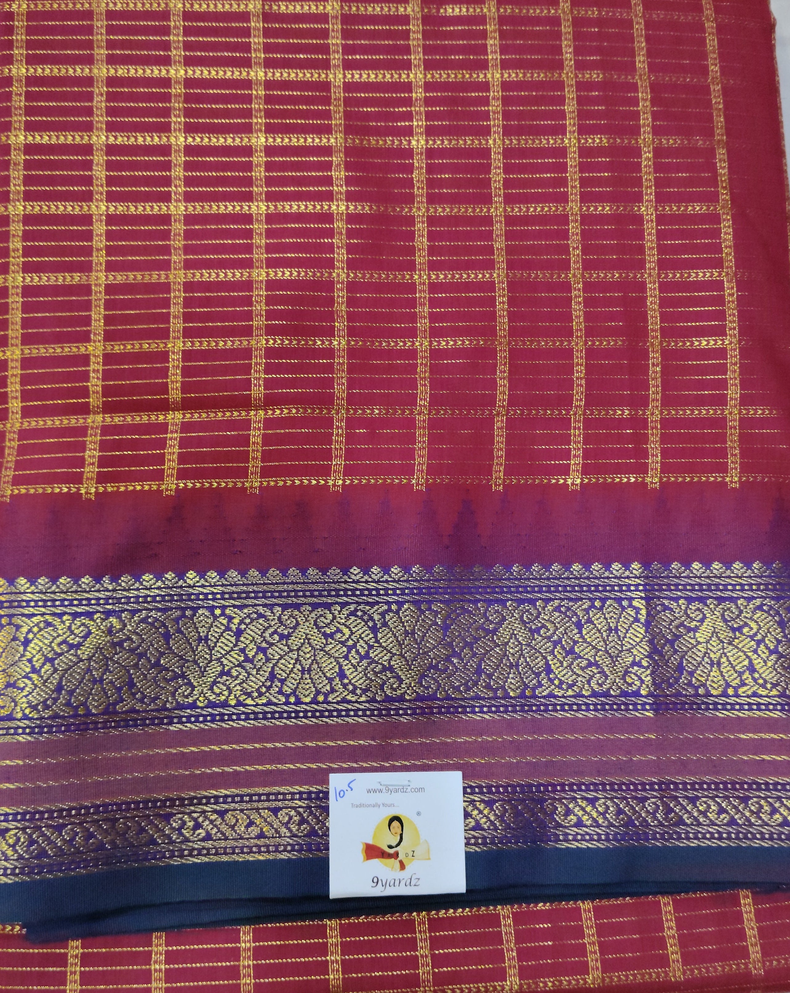 Akshaya cotton 10.25 yards madisar