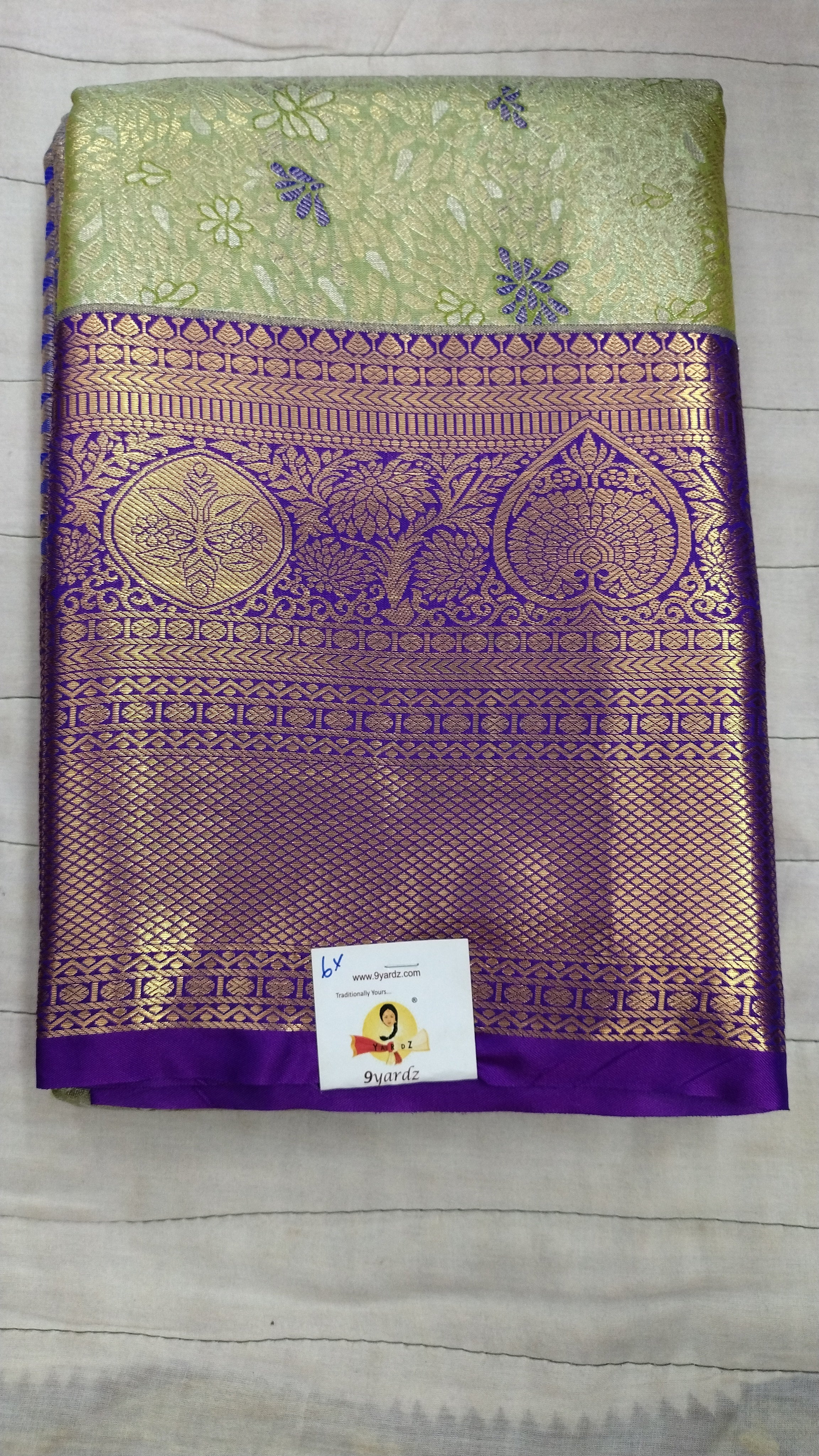 Art silk 6yardz sarees