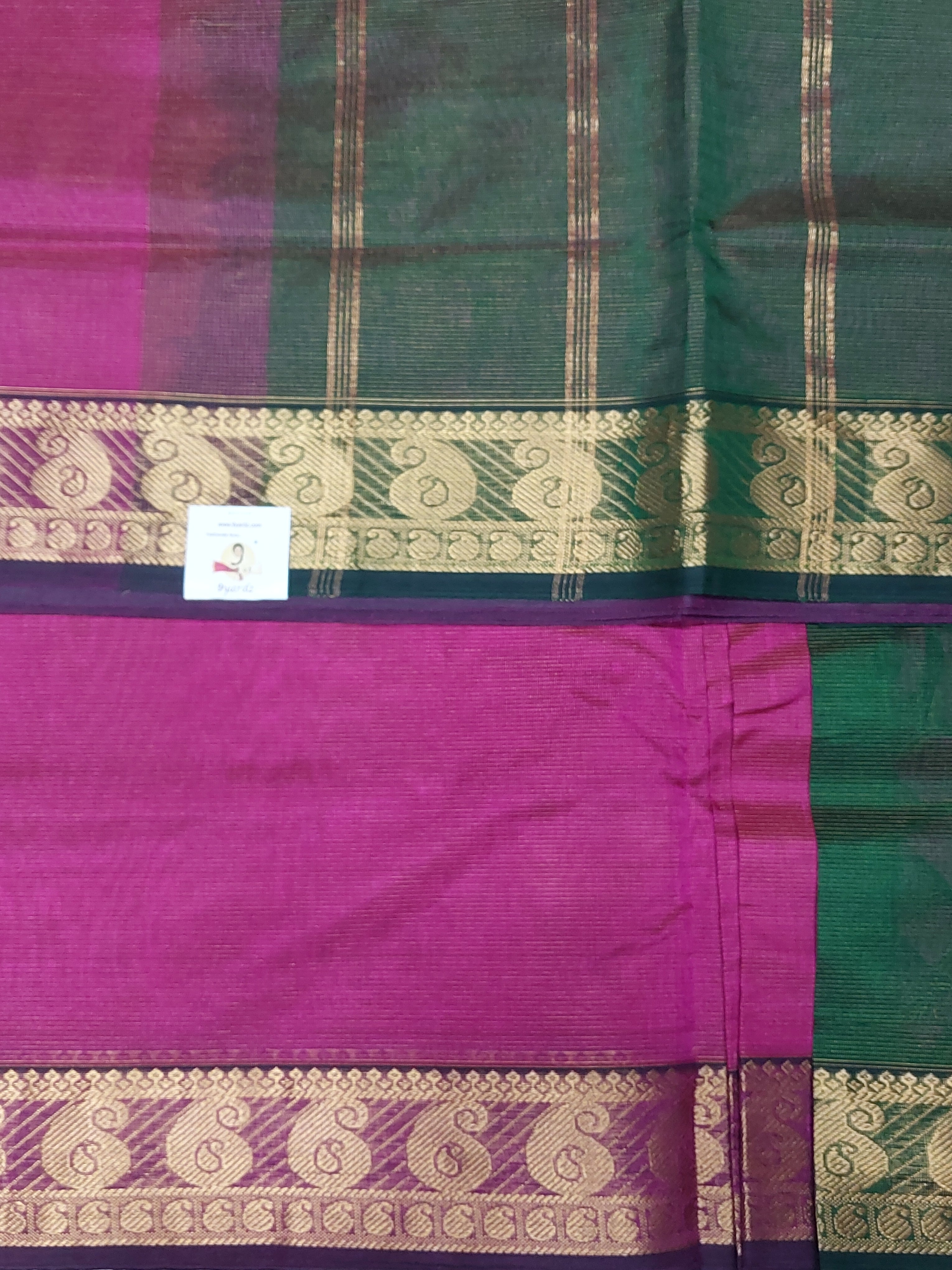 Pure silk cotton Vairaoosi 10yards madisar